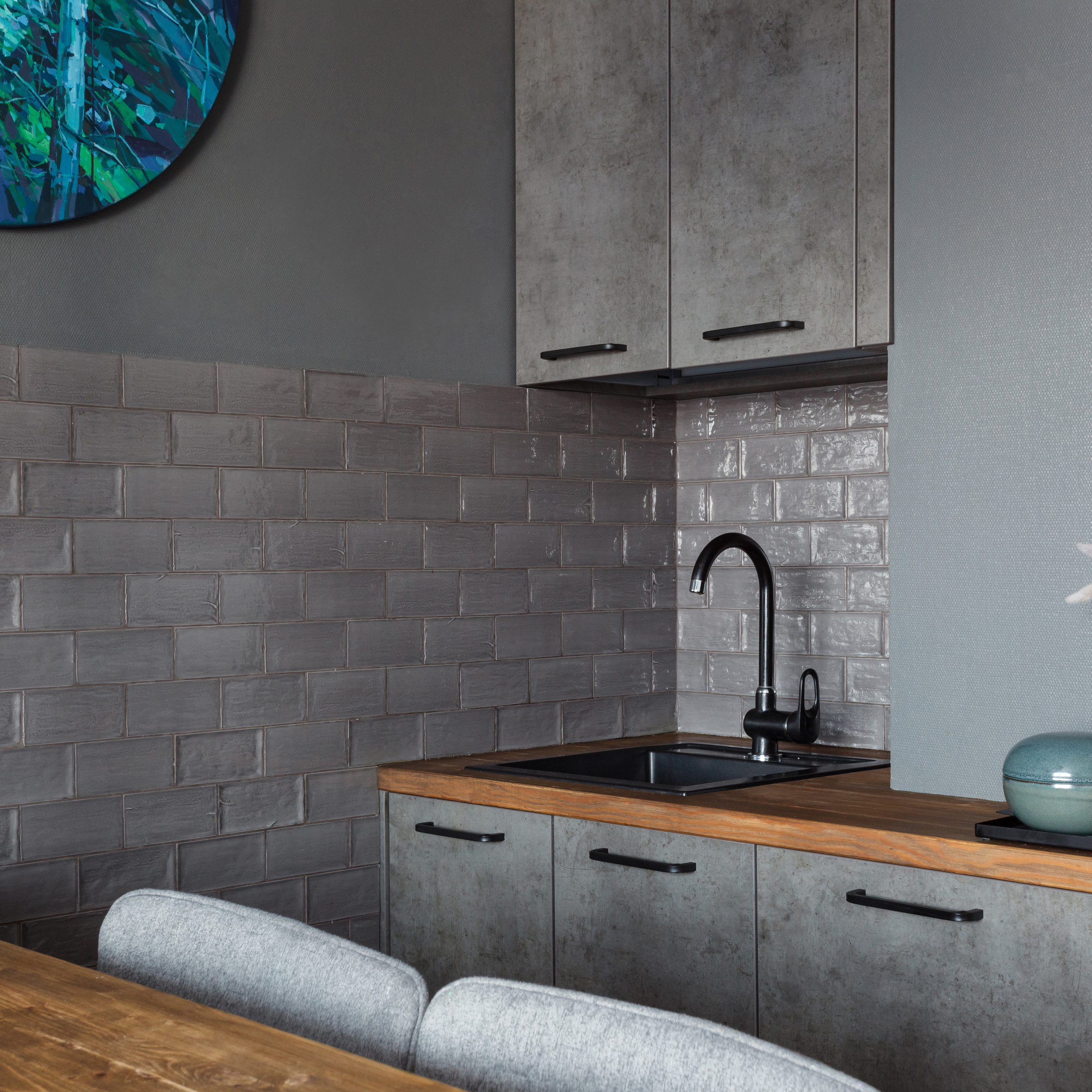 Лисья нора. Квартира-студия 28 м². Мастерская интерьеров Светланы Куксовой. Дизайн и реализация