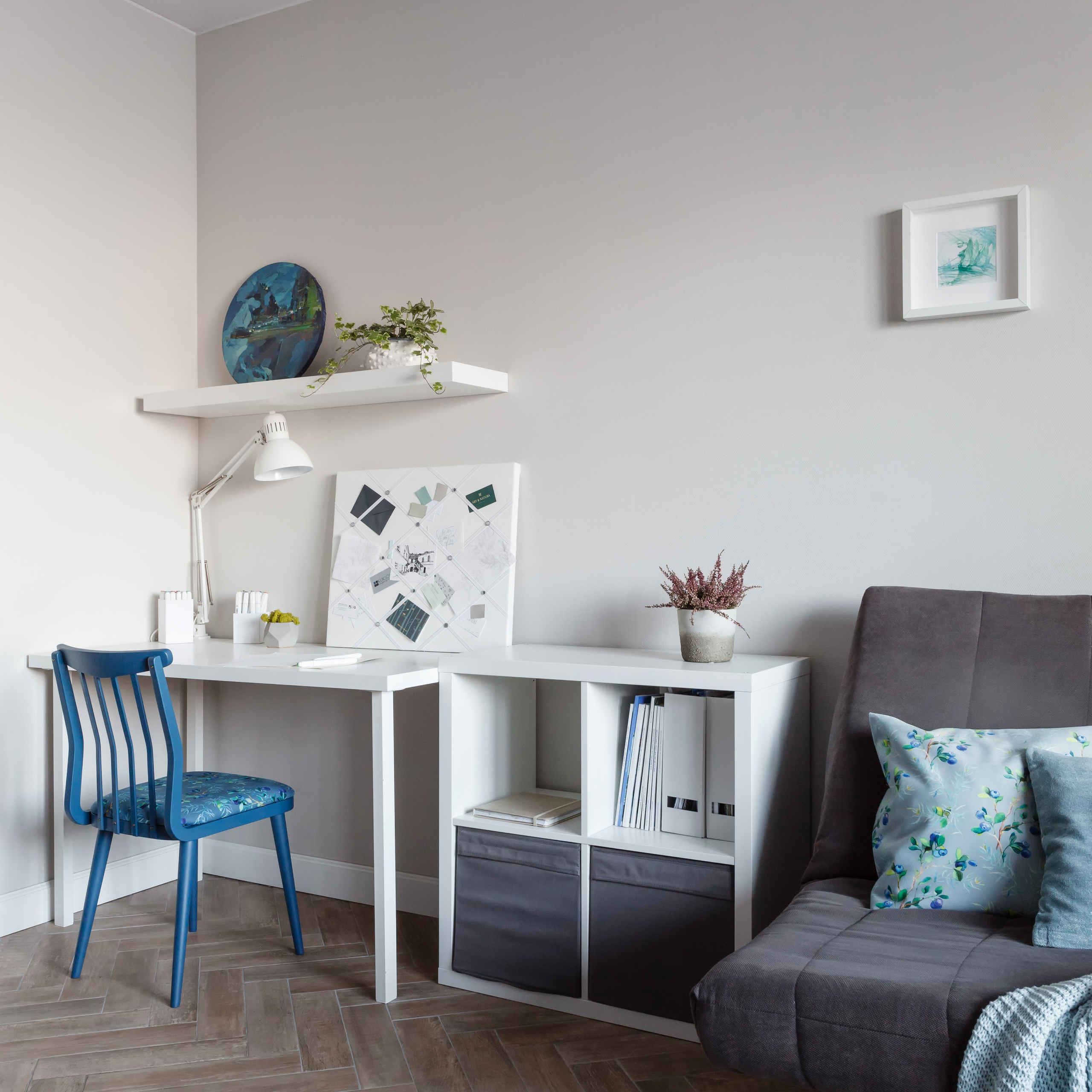 Лисья нора. Квартира-студия 28 м². Мастерская интерьеров Светланы Куксовой. Дизайн и реализация