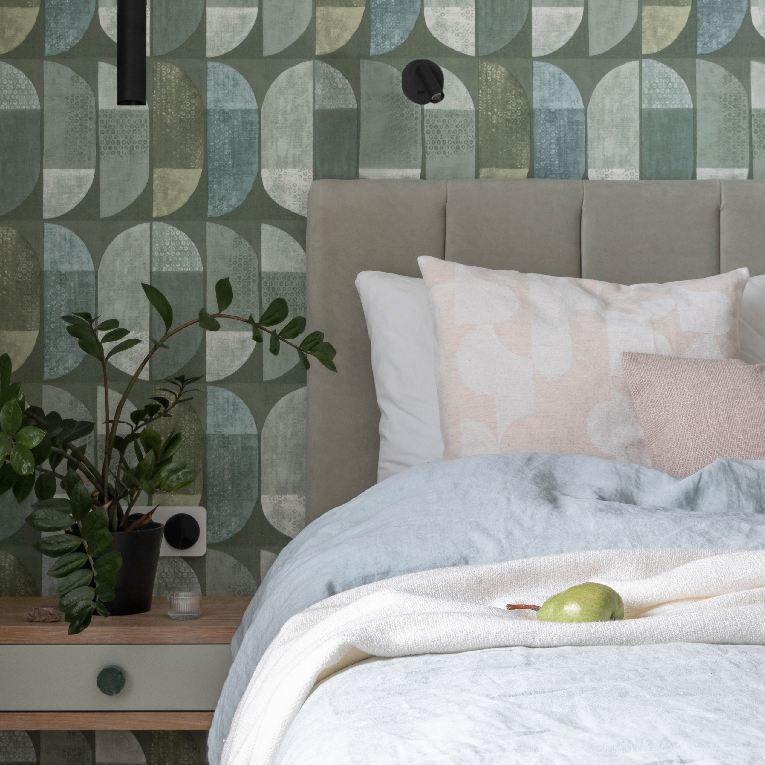 Окна в парк. Квартира 47 м². Мастерская интерьеров Светланы Куксовой. Дизайн и реализация