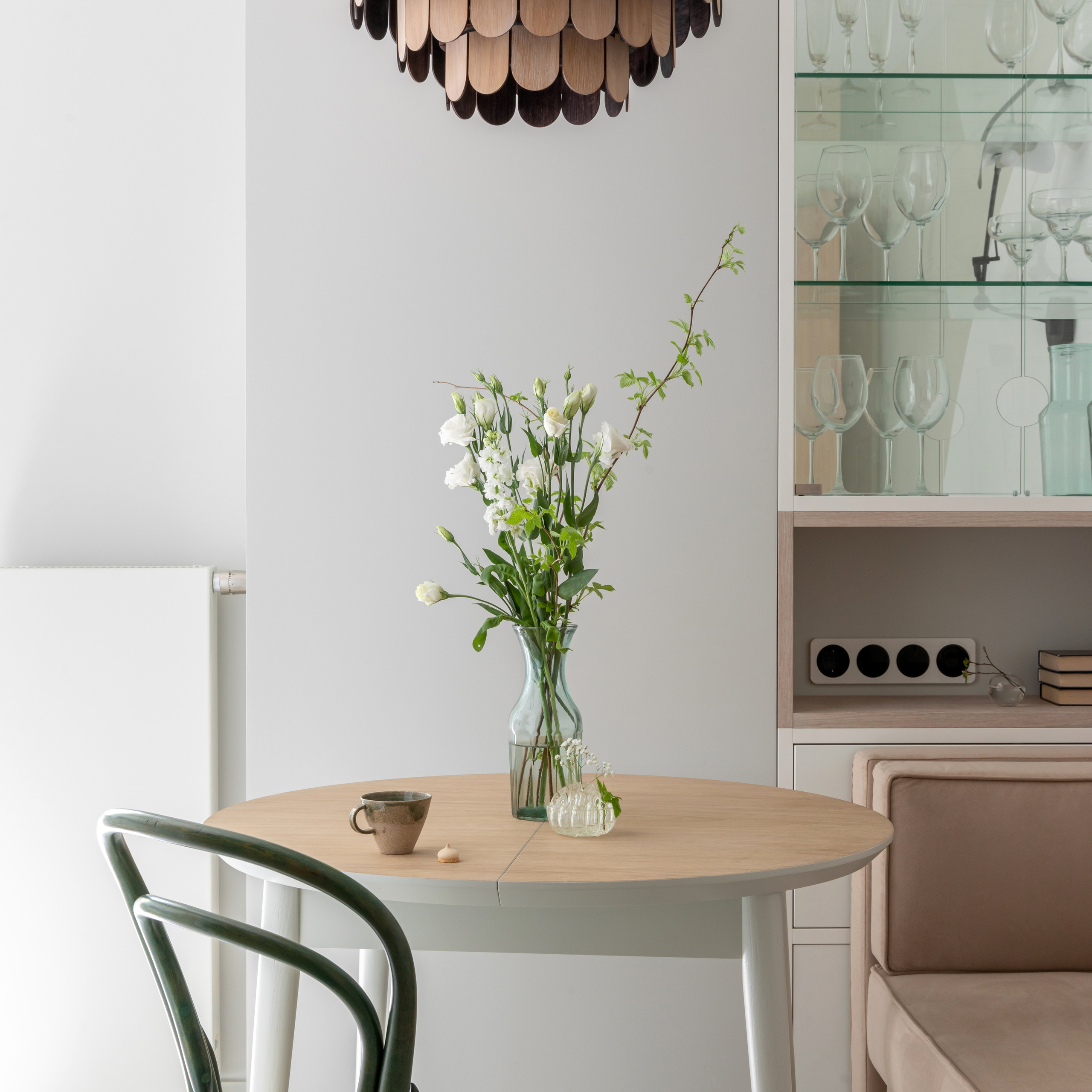 Окна в парк. Квартира 47 м². Мастерская интерьеров Светланы Куксовой. Дизайн и реализация