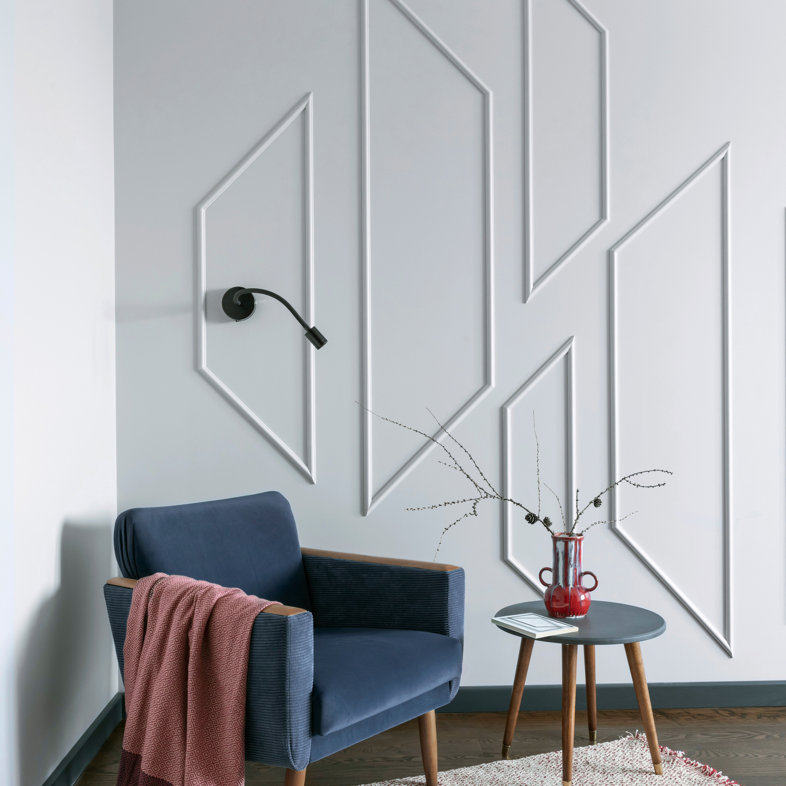 Северные контрасты. Квартира 51 м². Мастерская интерьеров Светланы Куксовой. Дизайн и реализация