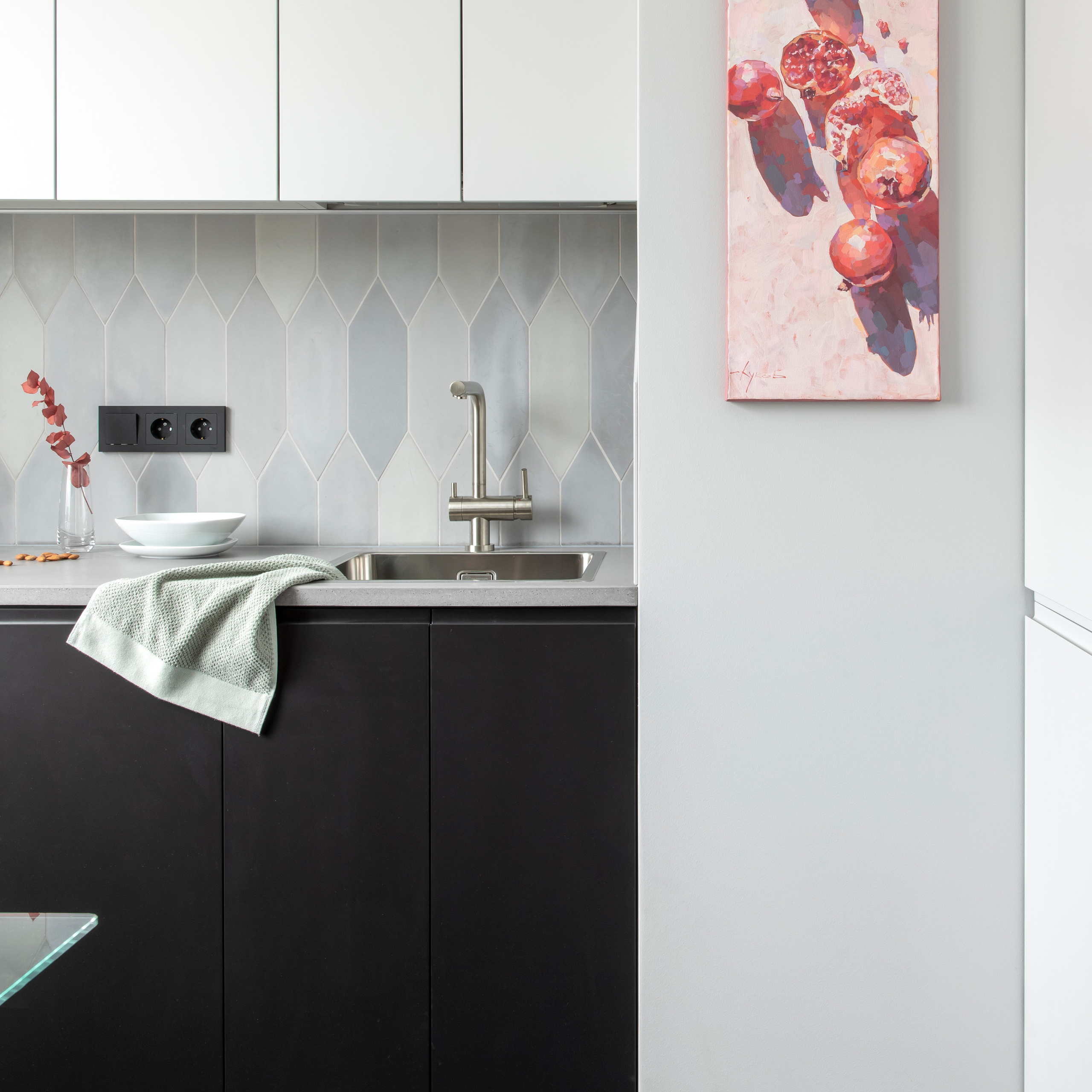 Северные контрасты. Квартира 51 м². Мастерская интерьеров Светланы Куксовой. Дизайн и реализация