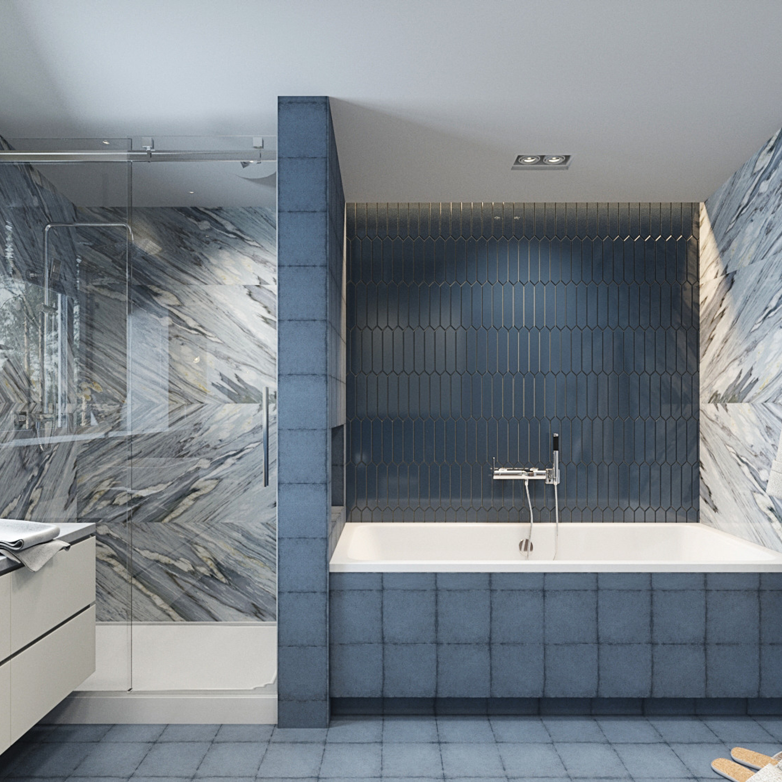 Дом в лесу. Дом 170 м². Мастерская интерьеров Светланы Куксовой. Дизайн и реализация