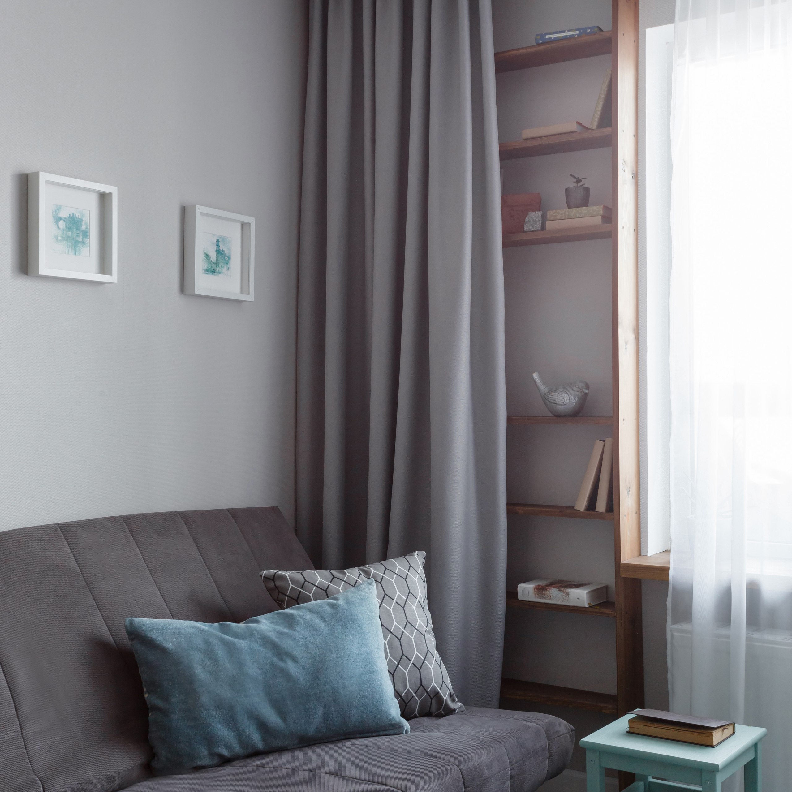 Лисья нора. Квартира-студия 28 м². Мастерская интерьеров Светланы Куксовой. Дизайн и реализация