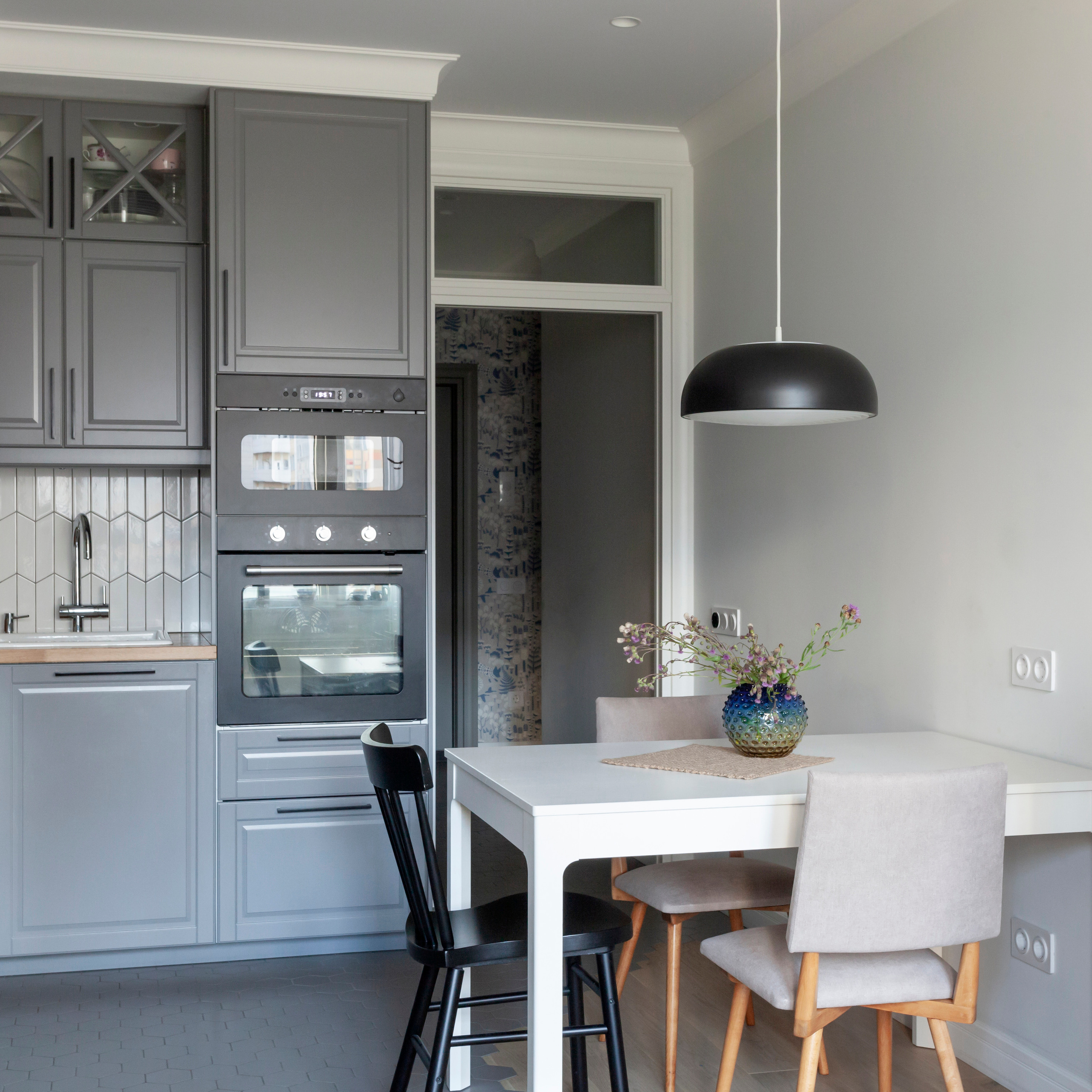 Сквозь туман. Квартира 70 м². Мастерская интерьеров Светланы Куксовой. Дизайн и реализация