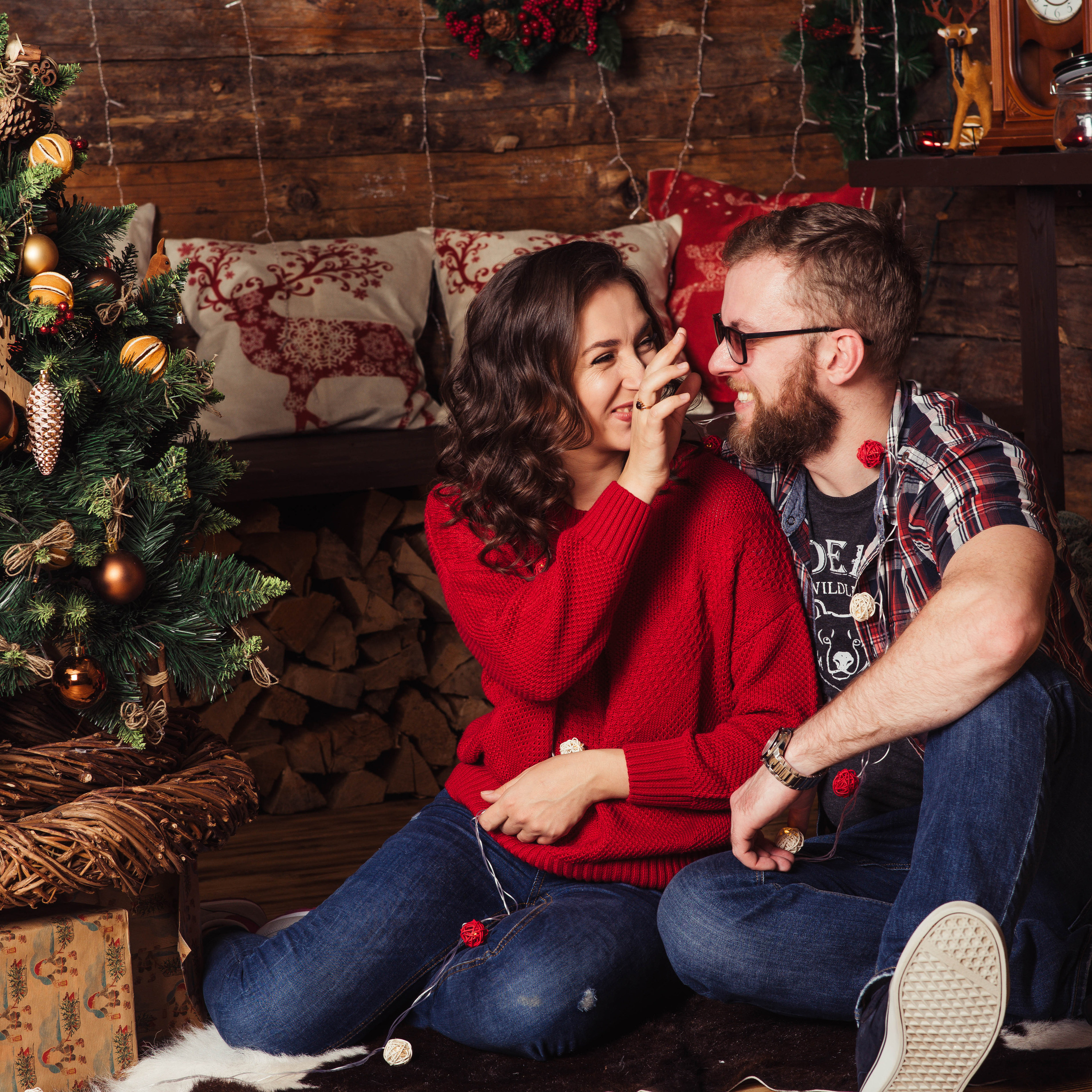 Новогодняя семейная фотосессия