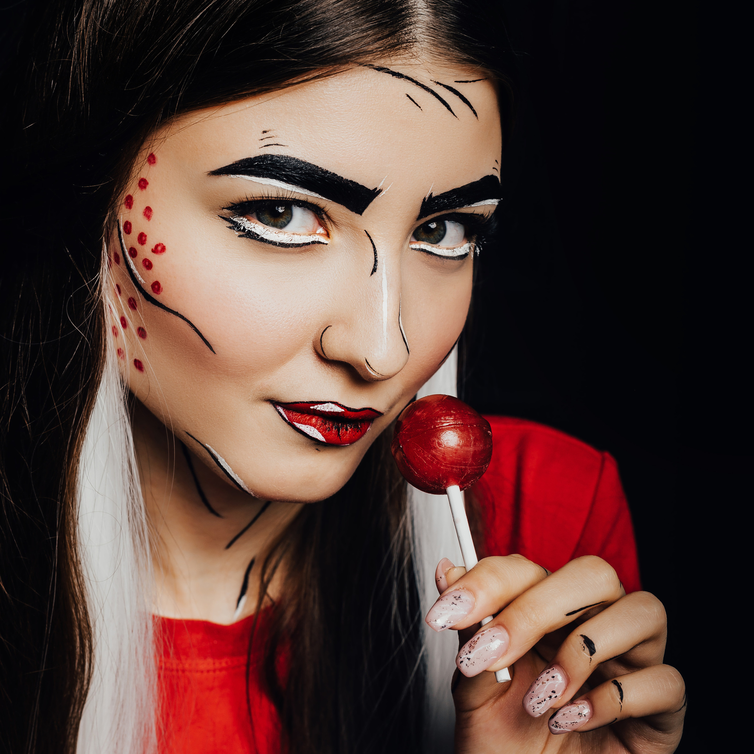 Съемка для Европейского журнала Марика «Комикс»