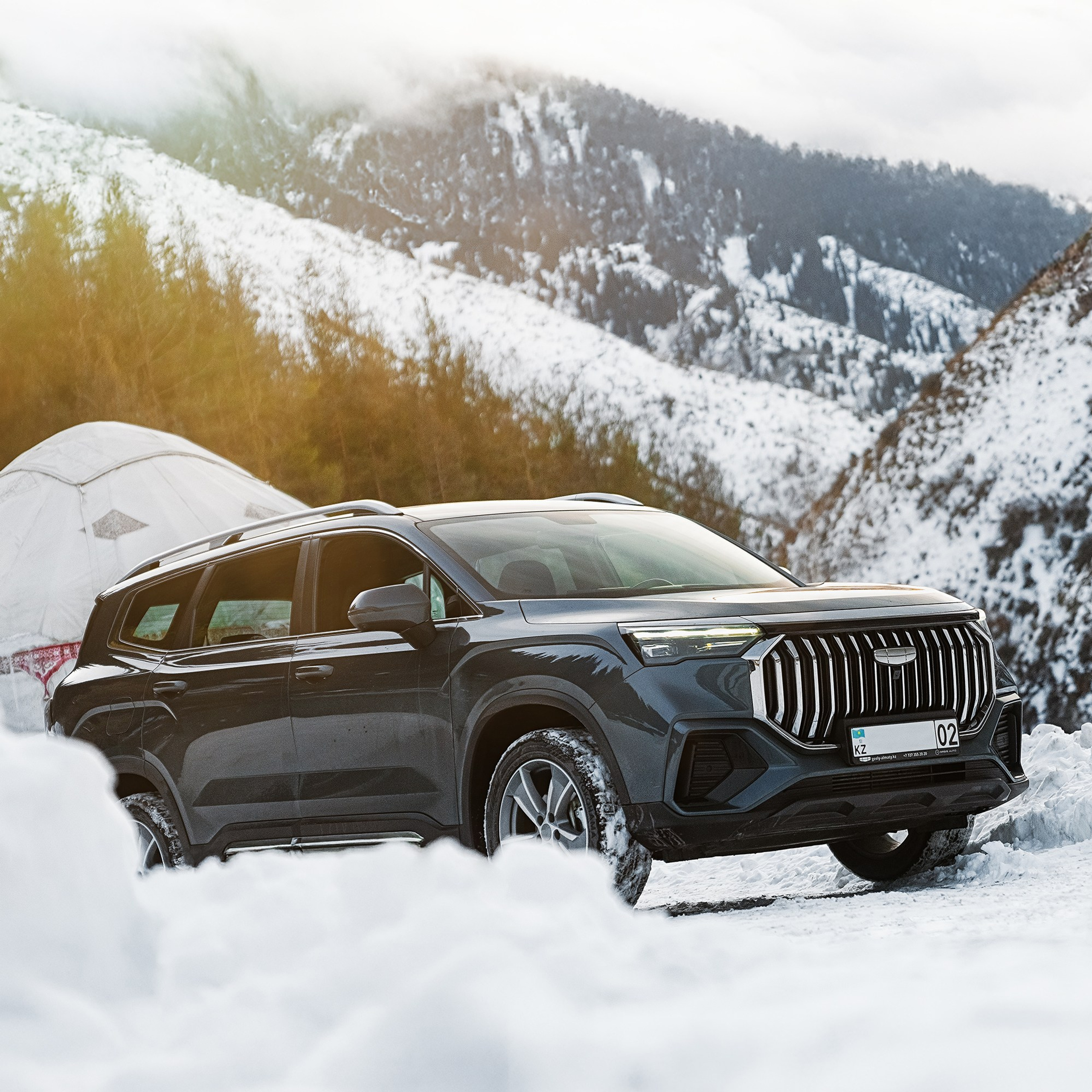 Geely Okavango 2024 (зима)