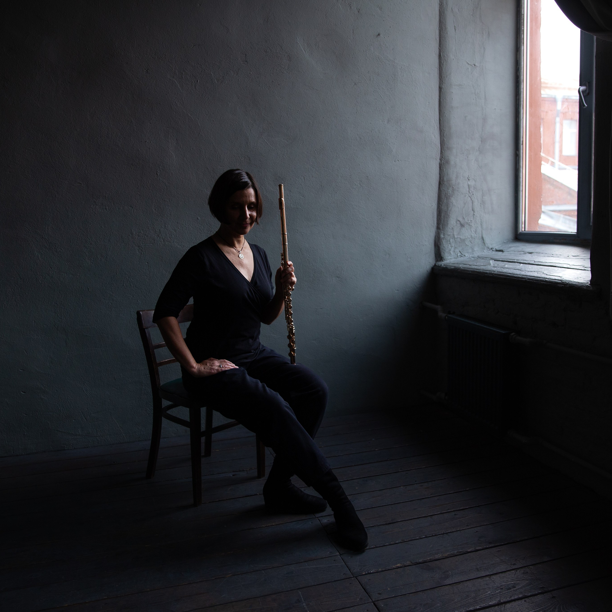 Fedotova Maria. Anastasia Shapoval violoniste et photographe. Annecy — Geneve