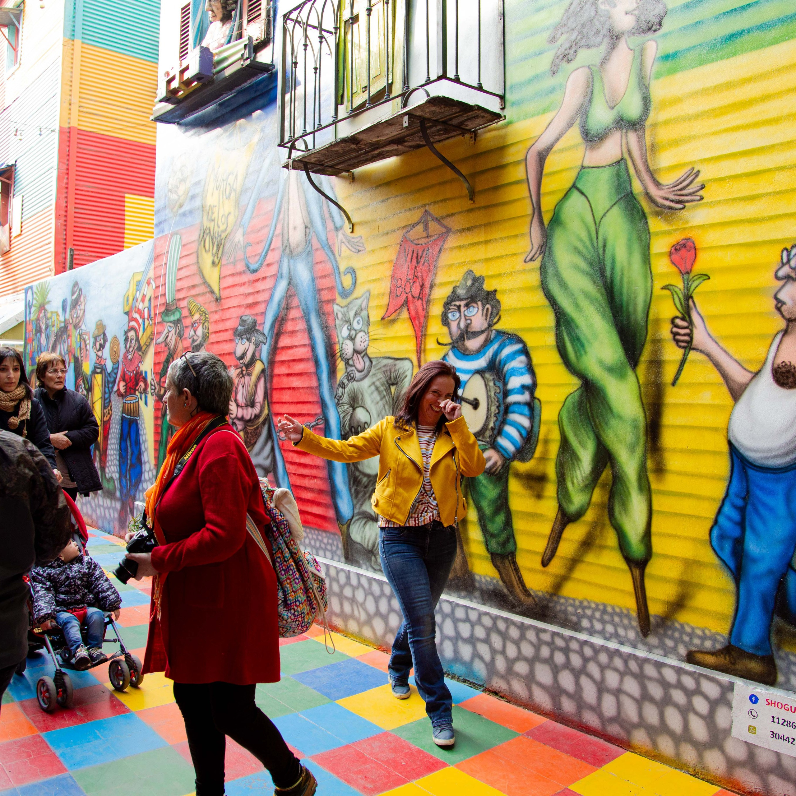 Argentina-Buenos Aires. La Boca. Iguasu. September 2018. Anastasia Shapoval violoniste et photographe. Annecy — Geneve