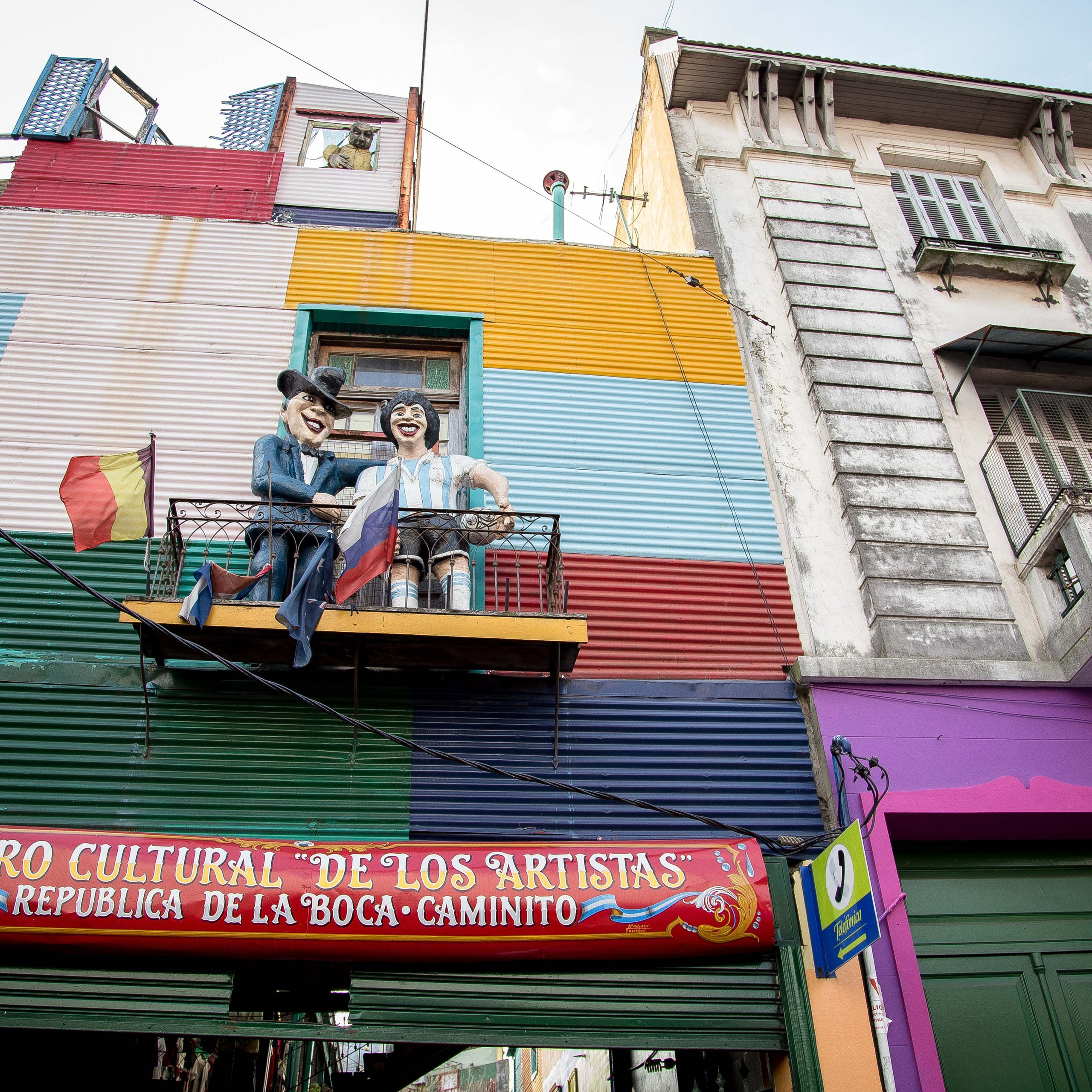 Argentina-Buenos Aires. La Boca. Iguasu. September 2018. Anastasia Shapoval violoniste et photographe. Annecy — Geneve