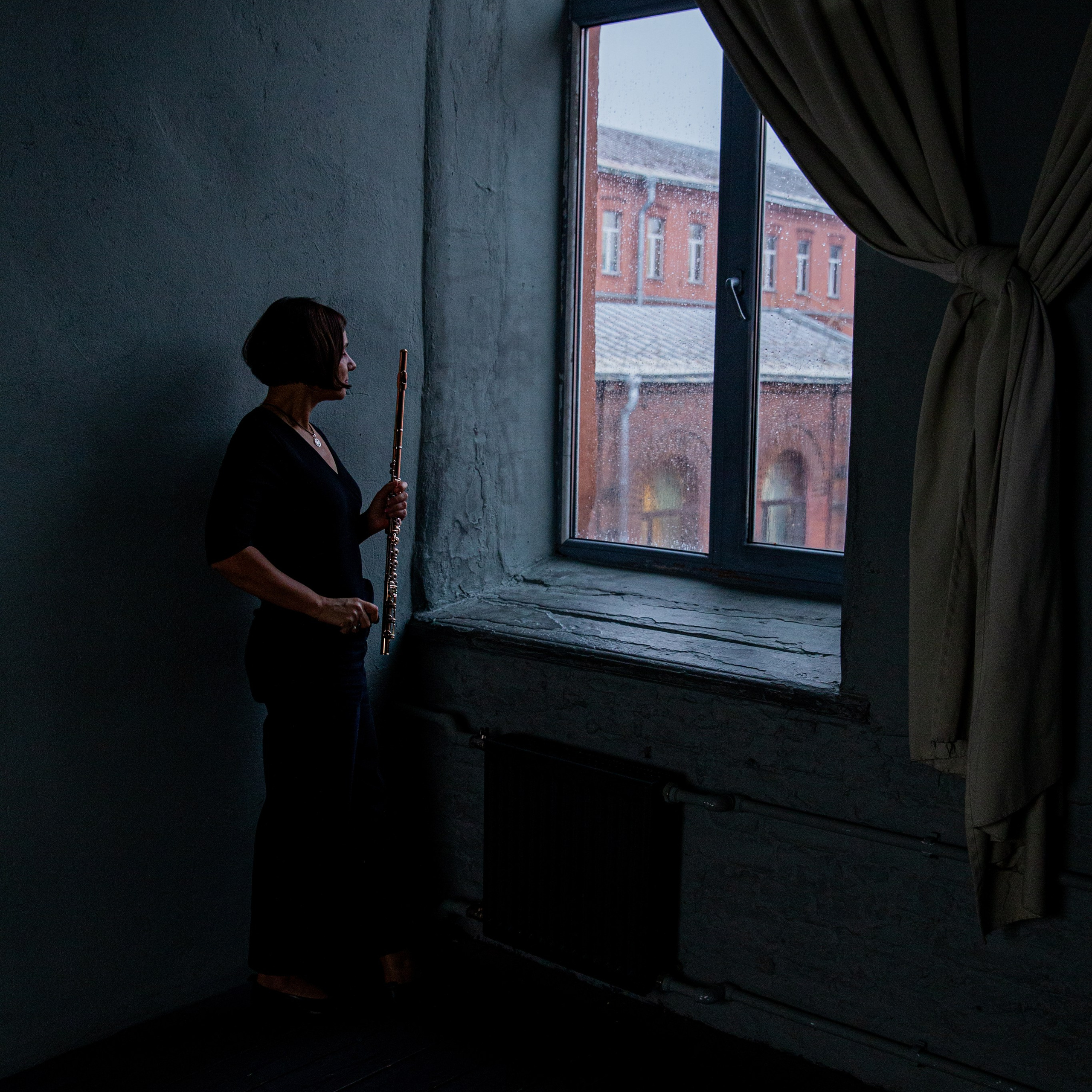 Fedotova Maria. Anastasia Shapoval violoniste et photographe. Annecy — Geneve