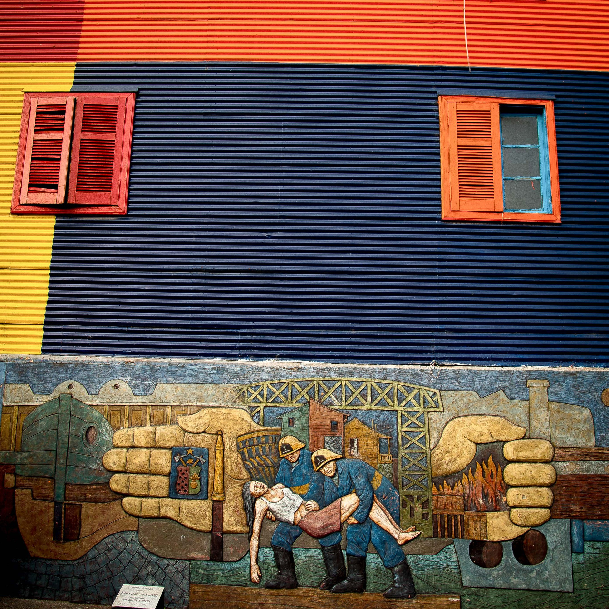 Argentina-Buenos Aires. La Boca. Iguasu. September 2018. Anastasia Shapoval violoniste et photographe. Annecy — Geneve