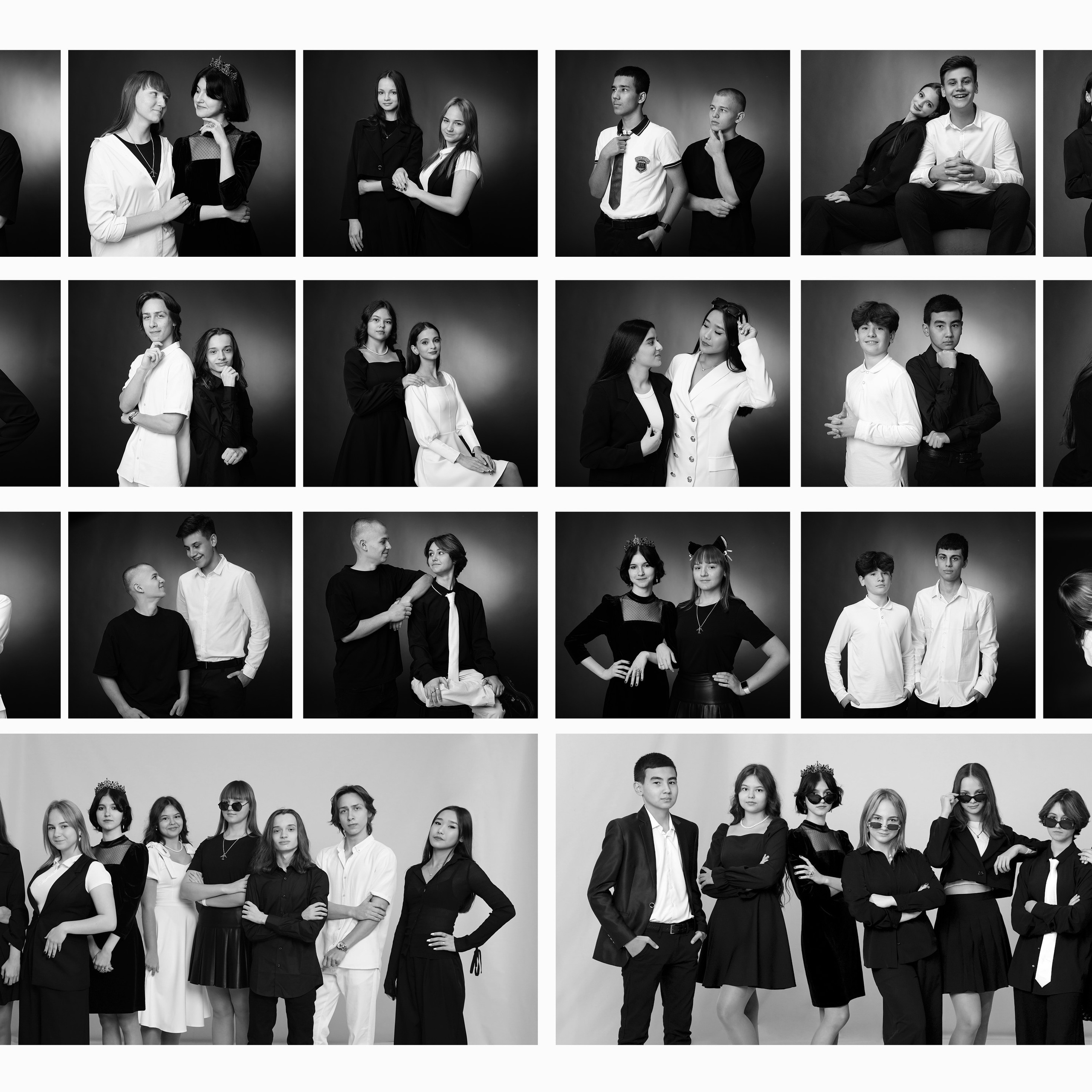 черно-белый стиль