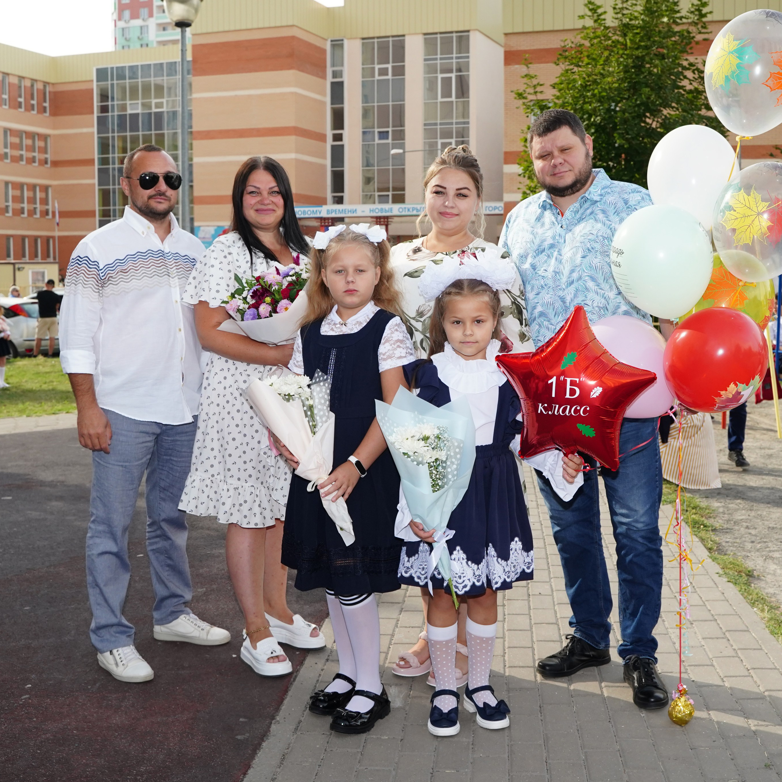 1 сентября / фото с родителями //