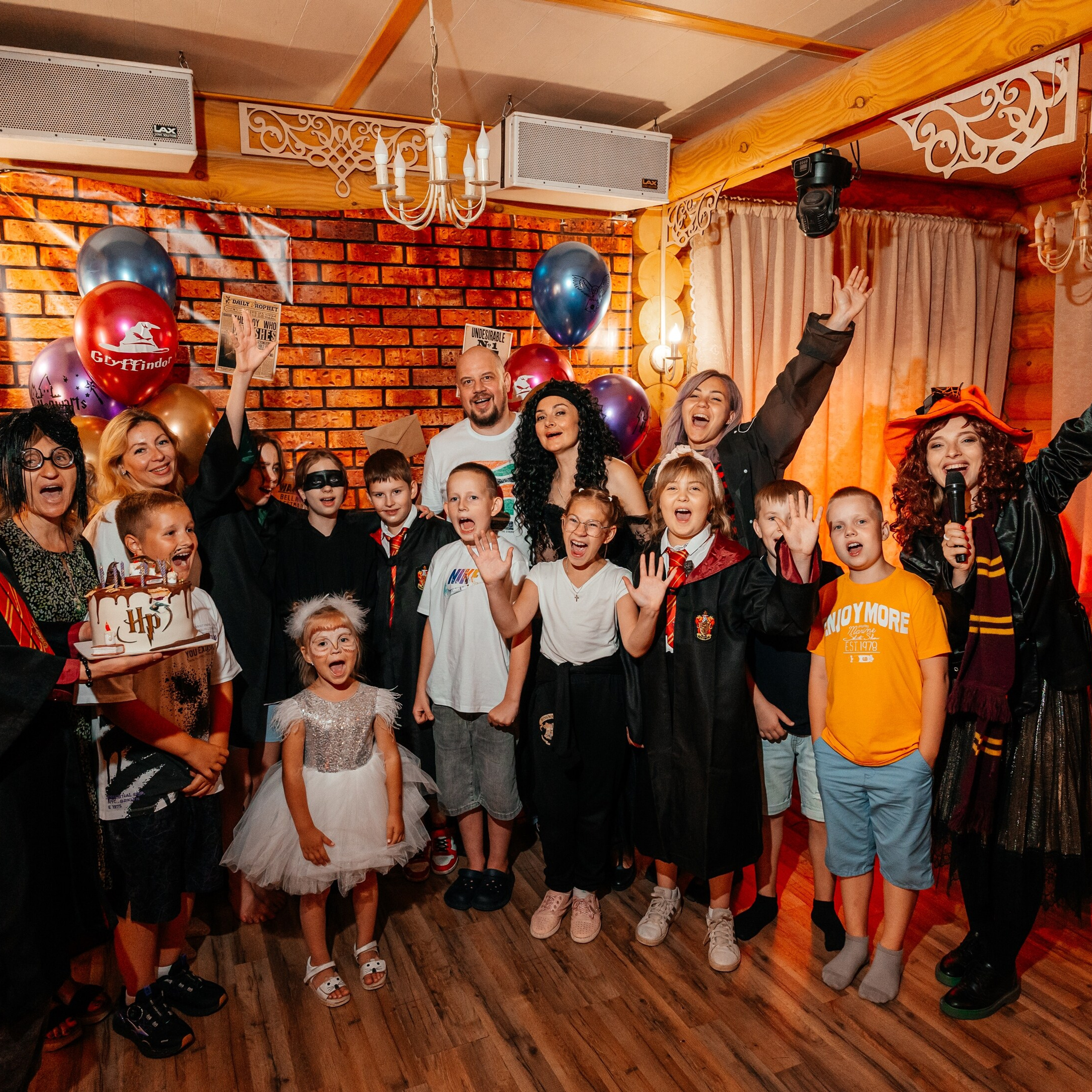 Детский день рождения, праздник. Контент съемка под ключ. Световое шоу / Москва и Мо