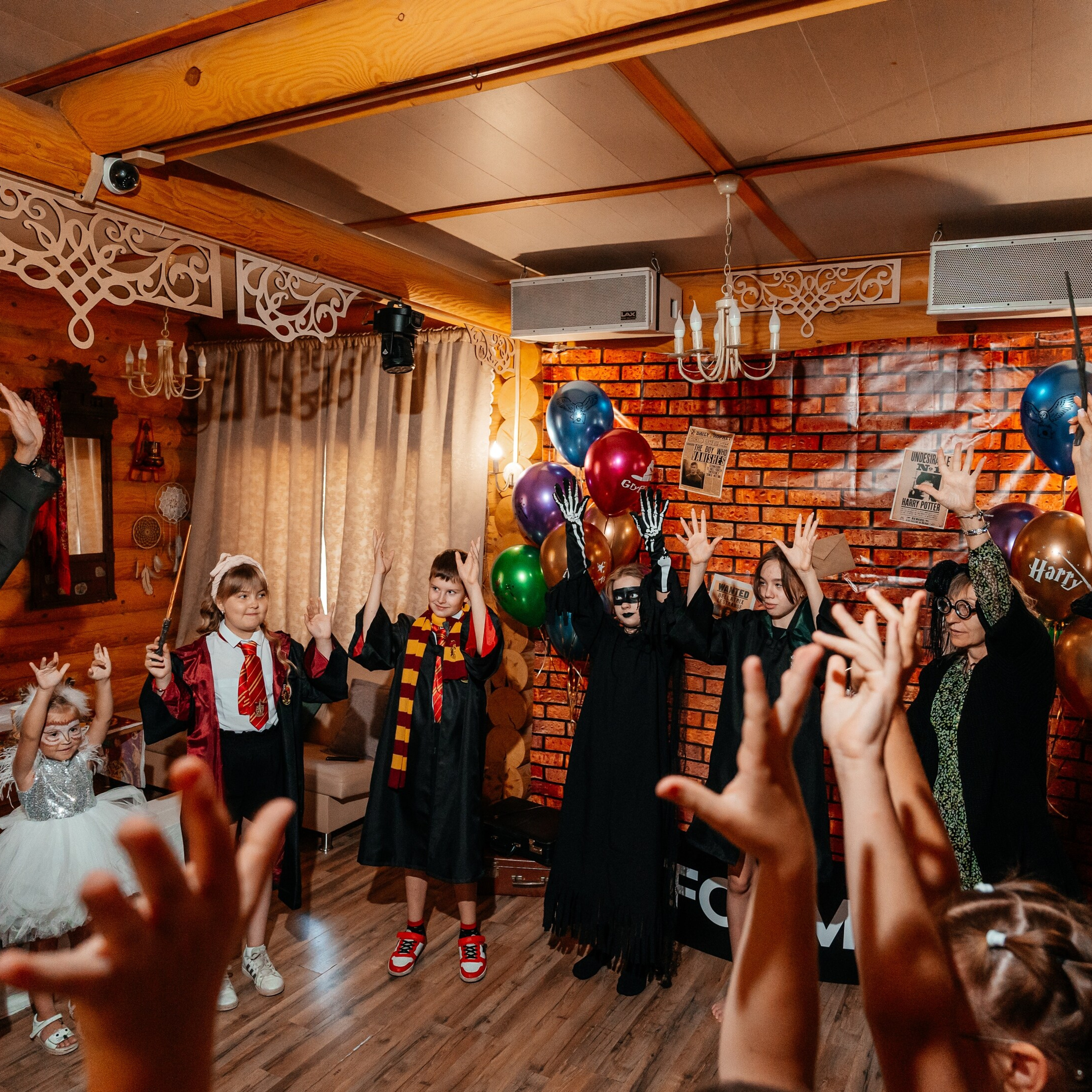 Детский день рождения, праздник. Контент съемка под ключ. Световое шоу / Москва и Мо