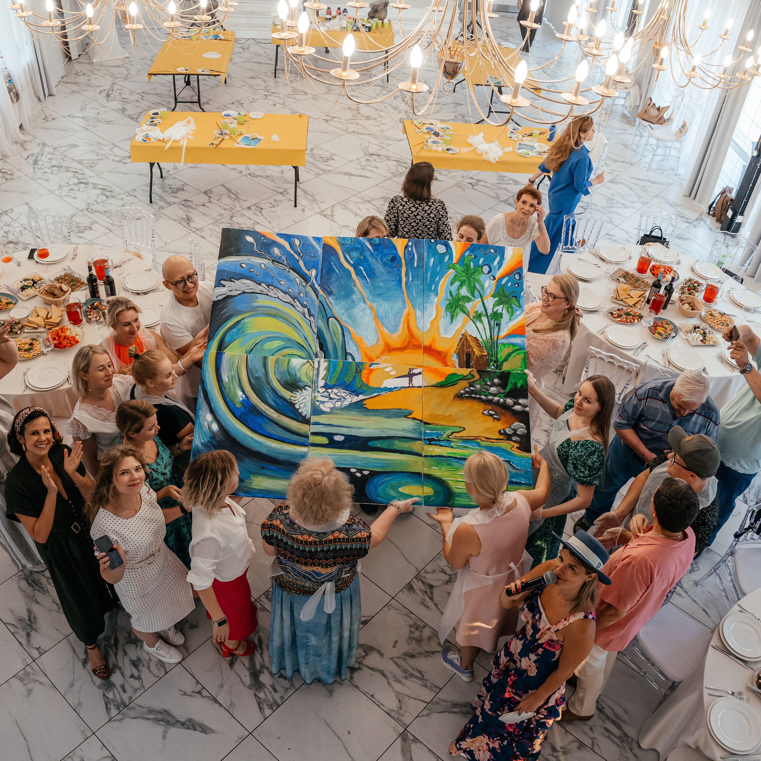 Отзывы. Контент съемка под ключ. Световое шоу / Москва и Мо