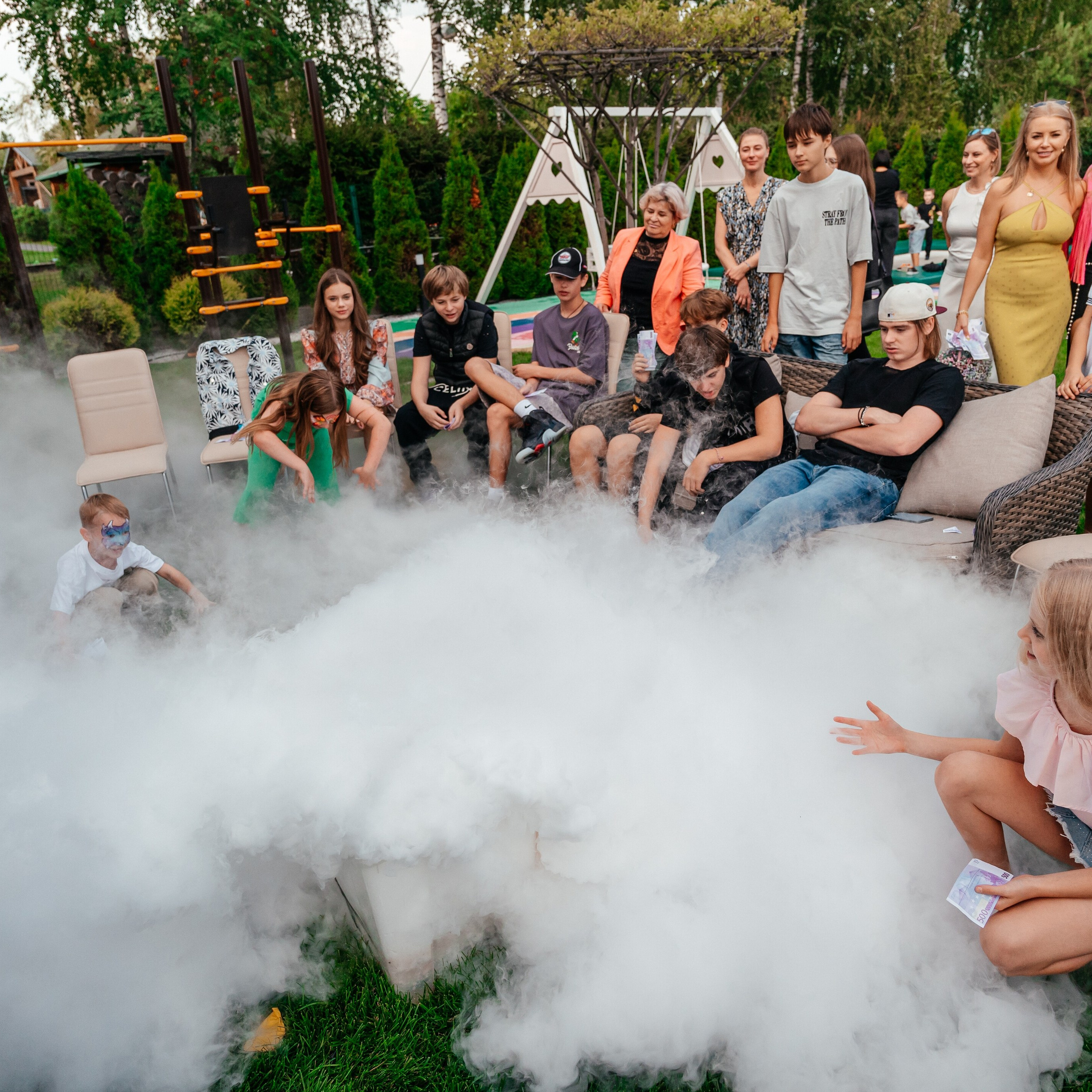 Детский день рождения, праздник. Контент съемка под ключ. Световое шоу / Москва и Мо