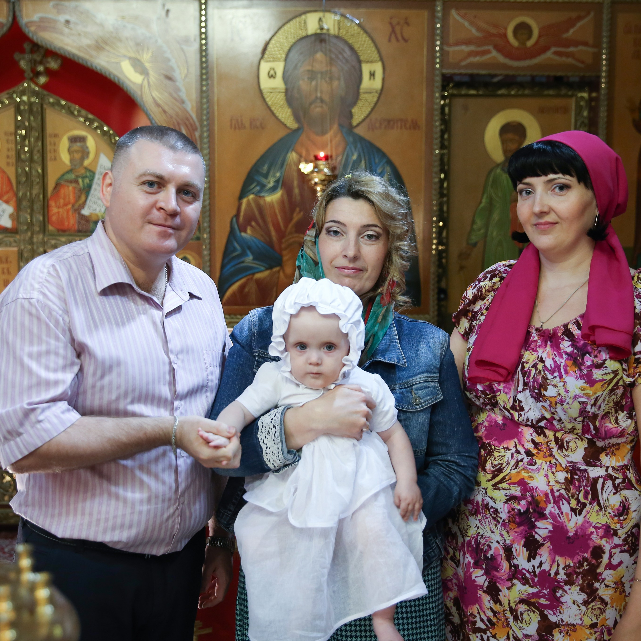 Крещение. Детский и семейный фотограф Катерина Васильева