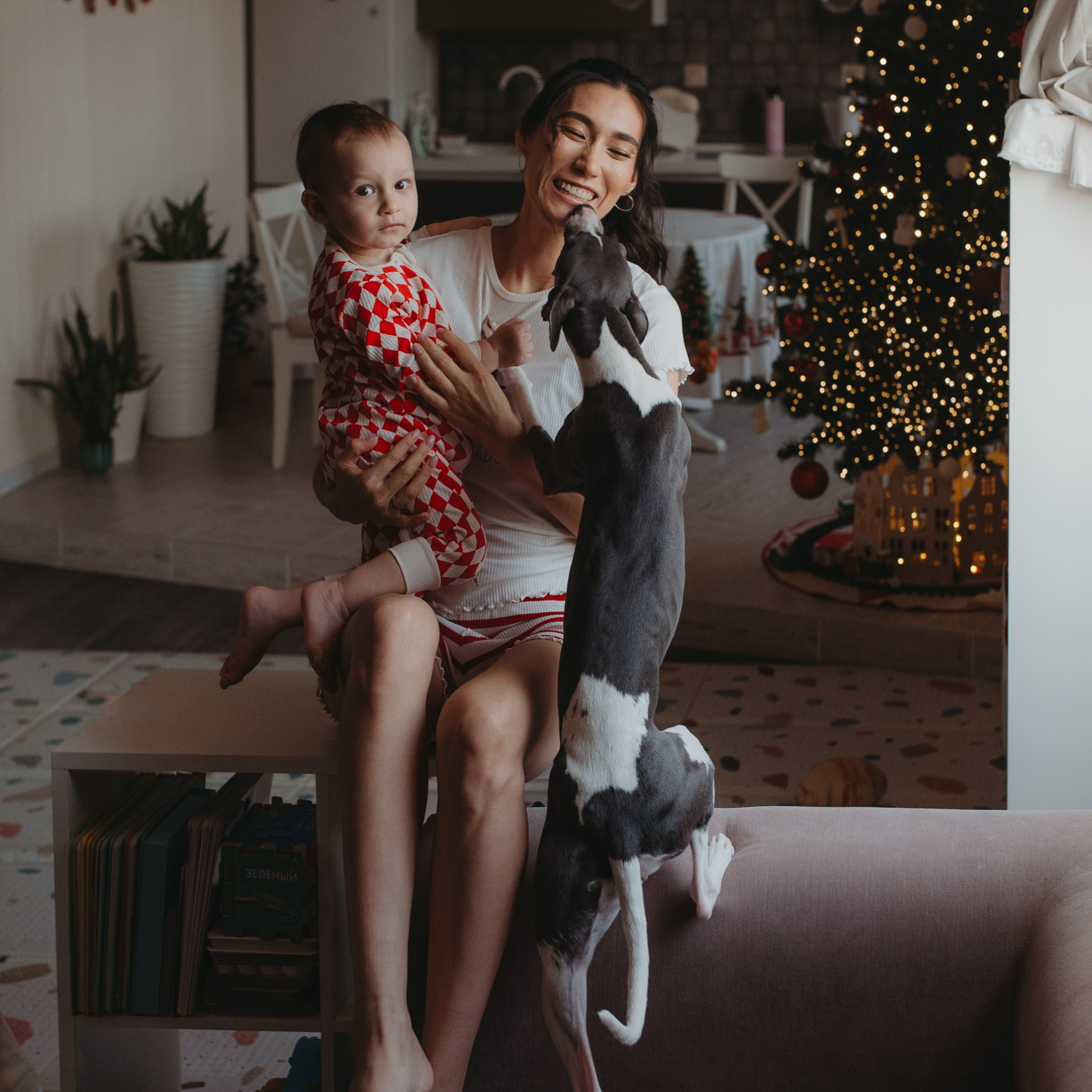 Вика, Леша, Роберт и Луша