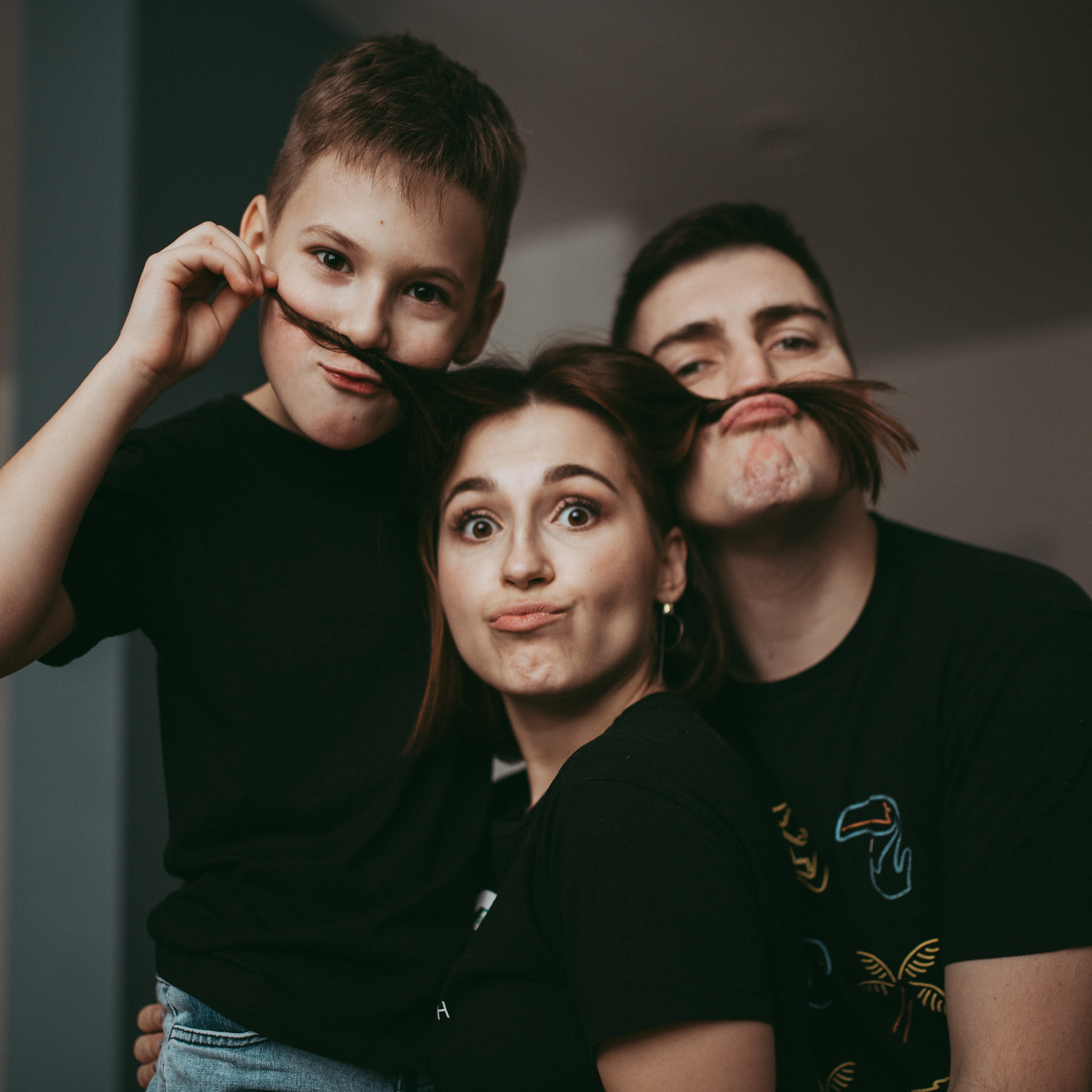 Настя, Андрей и Ярик