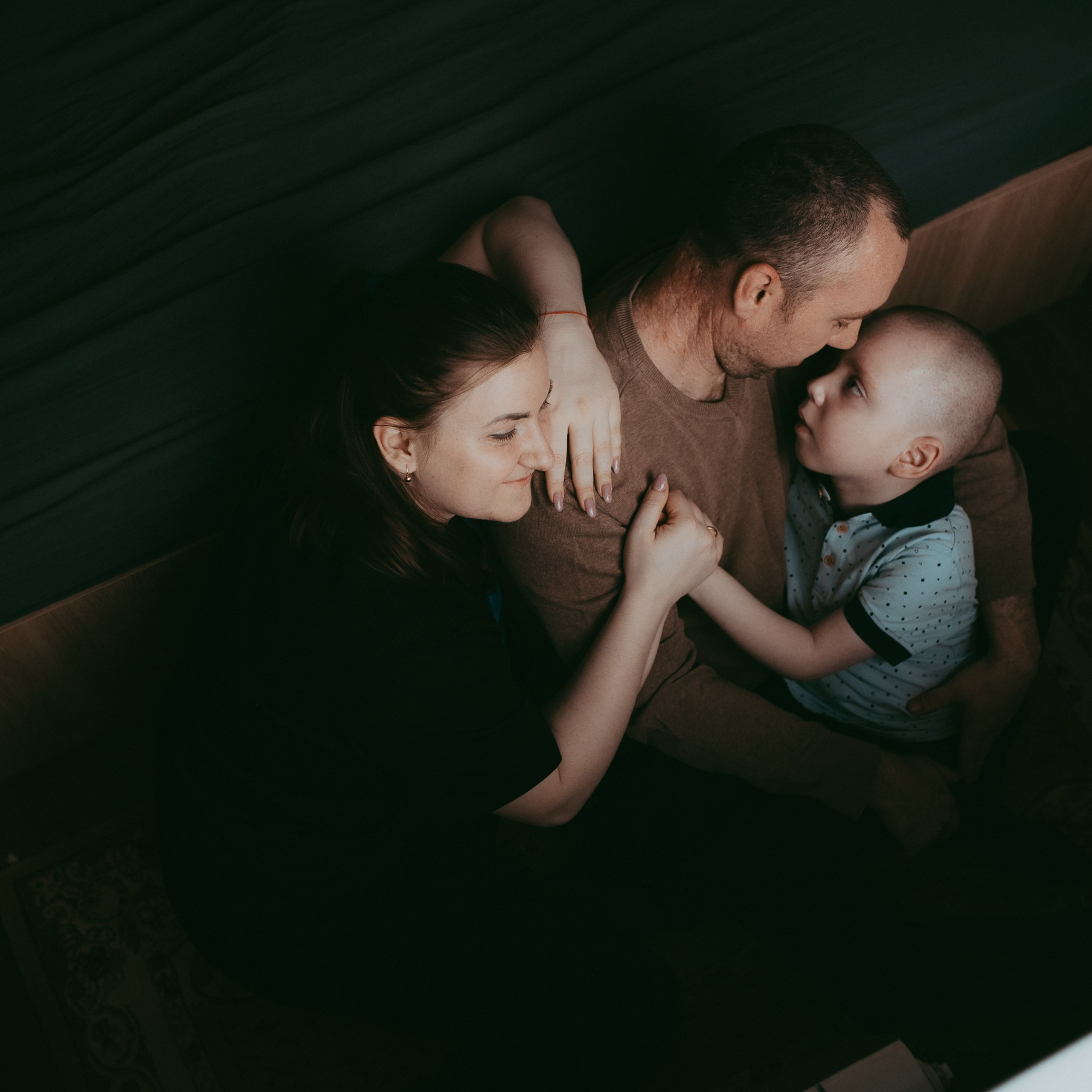 Глеб, Женя и&nbsp;Андрей