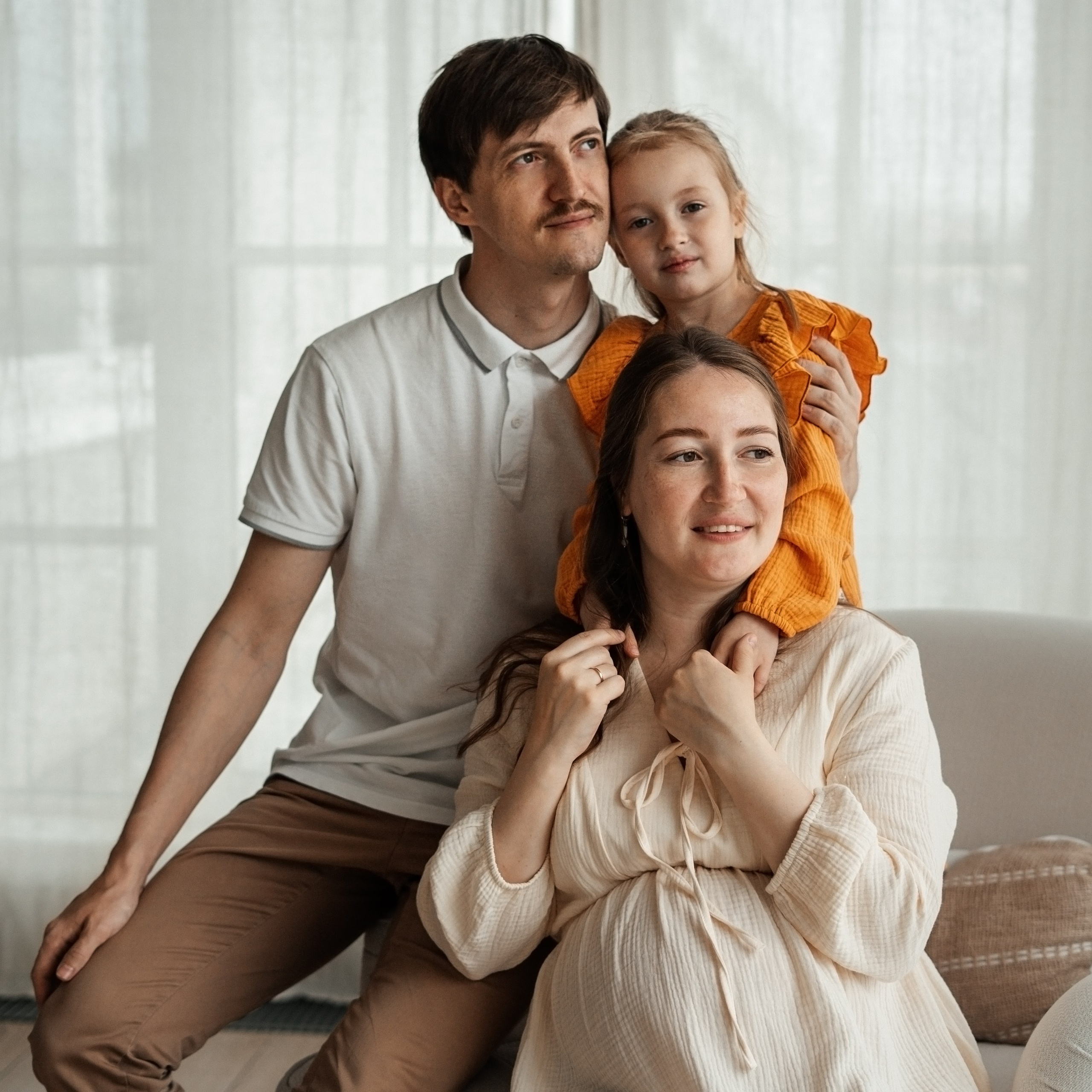 Семейная съемка в помещении