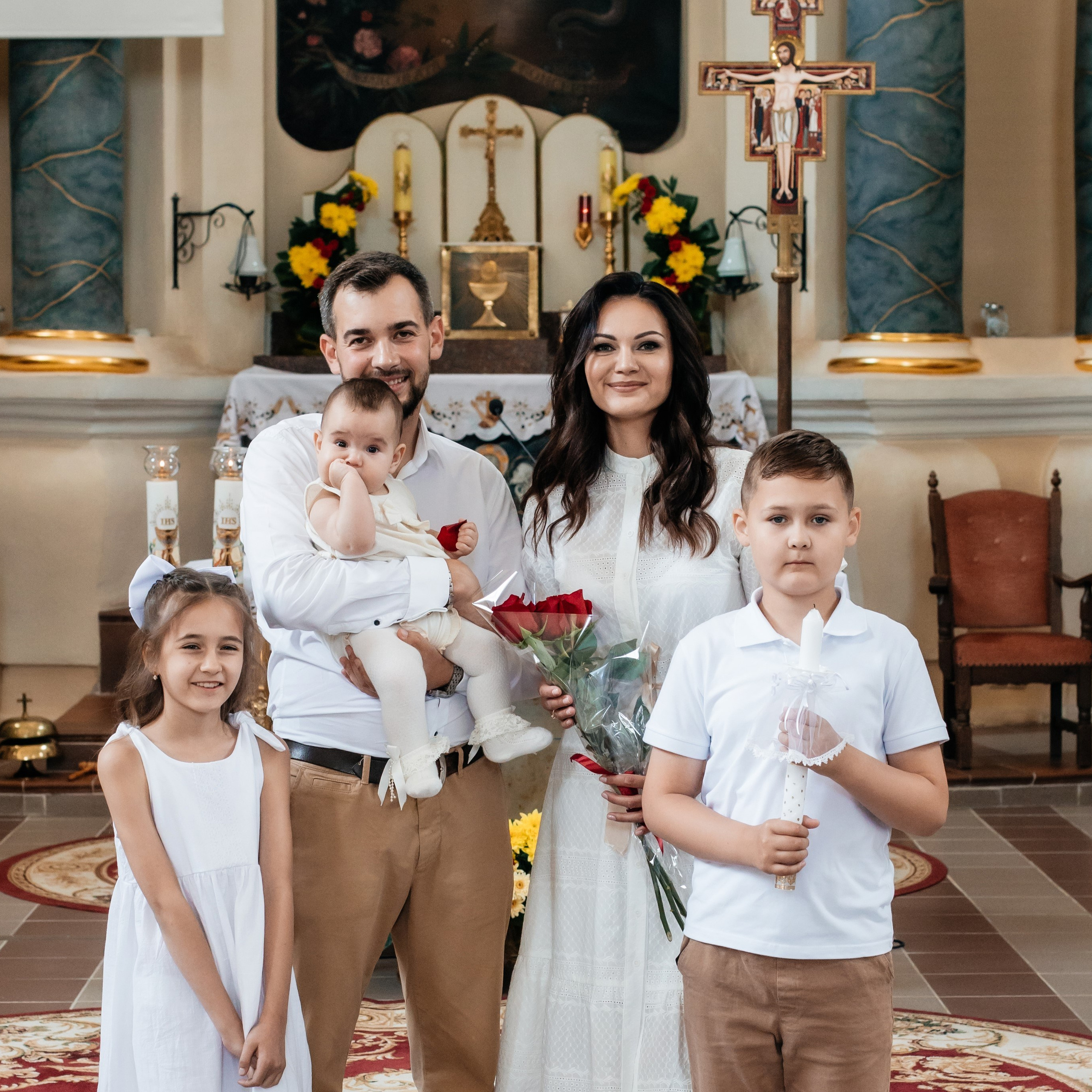 Крещение Агаты. Костёл святого Михаила