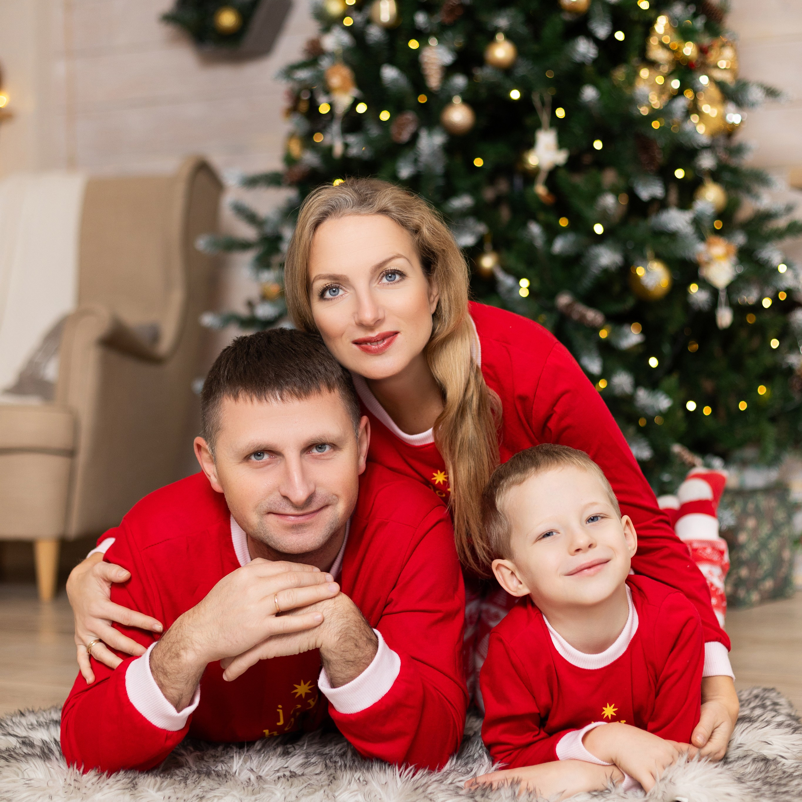 Оксана, Антон и Ваня