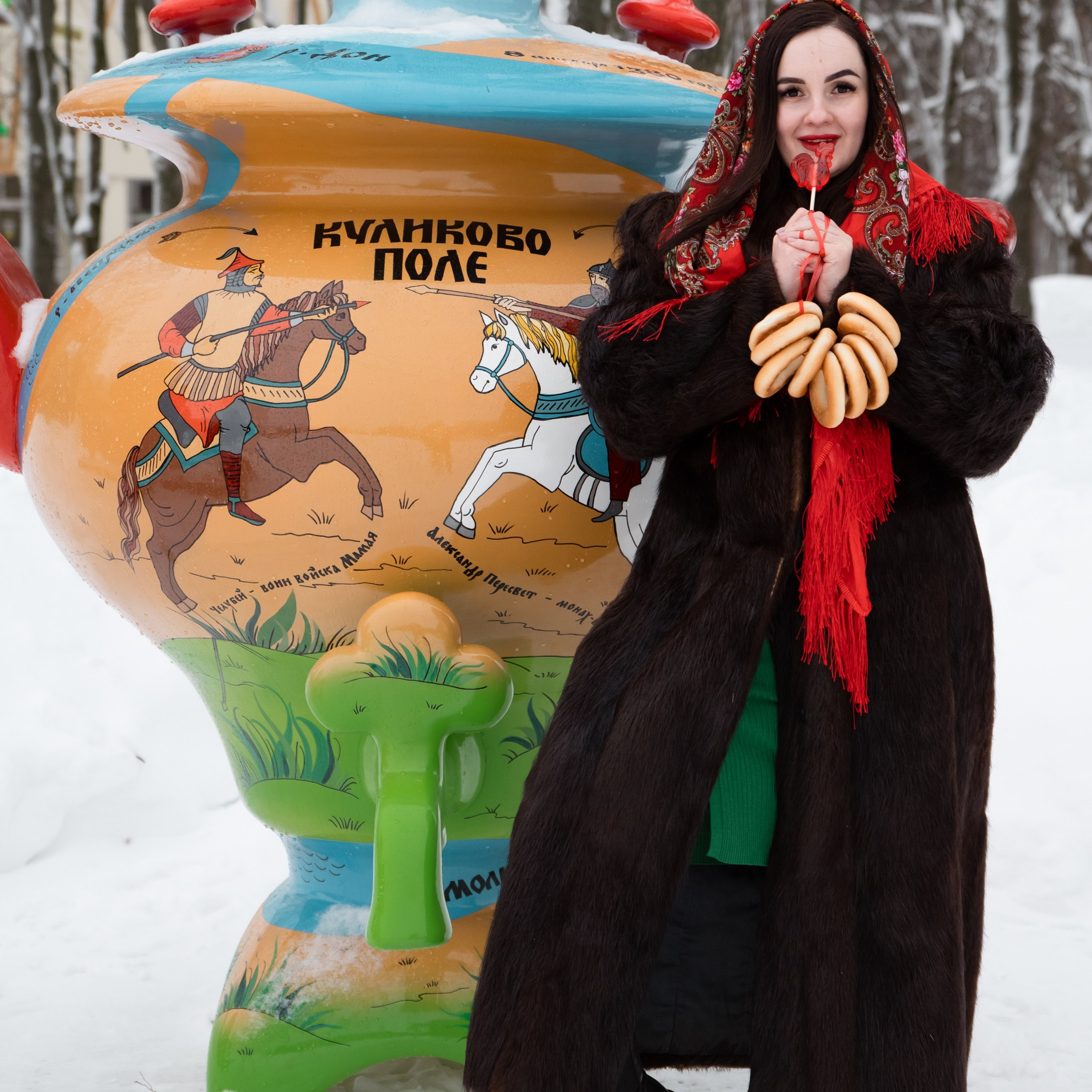 Фотосессия в стиле russian girl