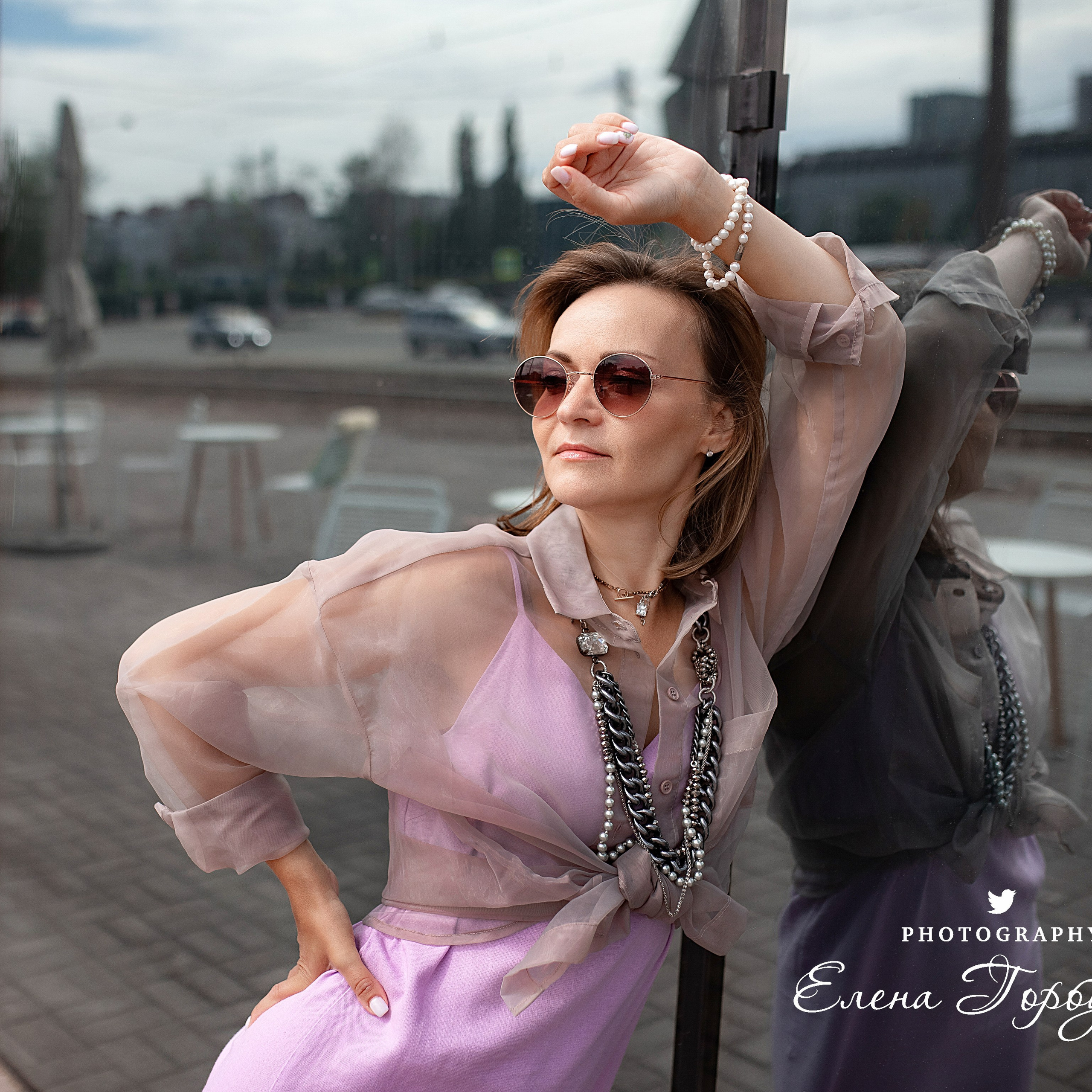 Фото прогулка для контента. Август 2022. Евгения