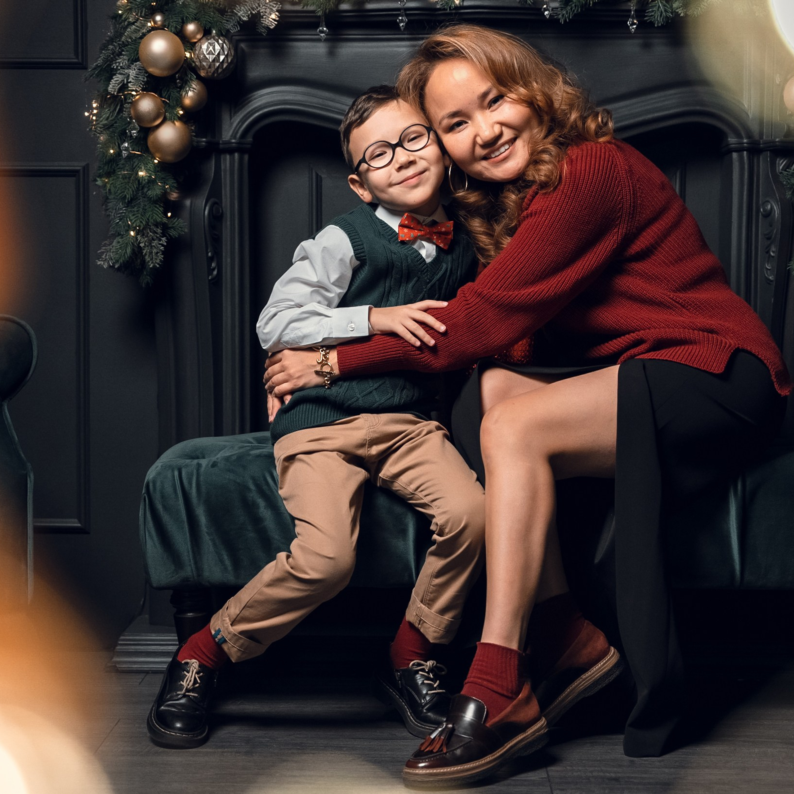 Мария и сын Эрик