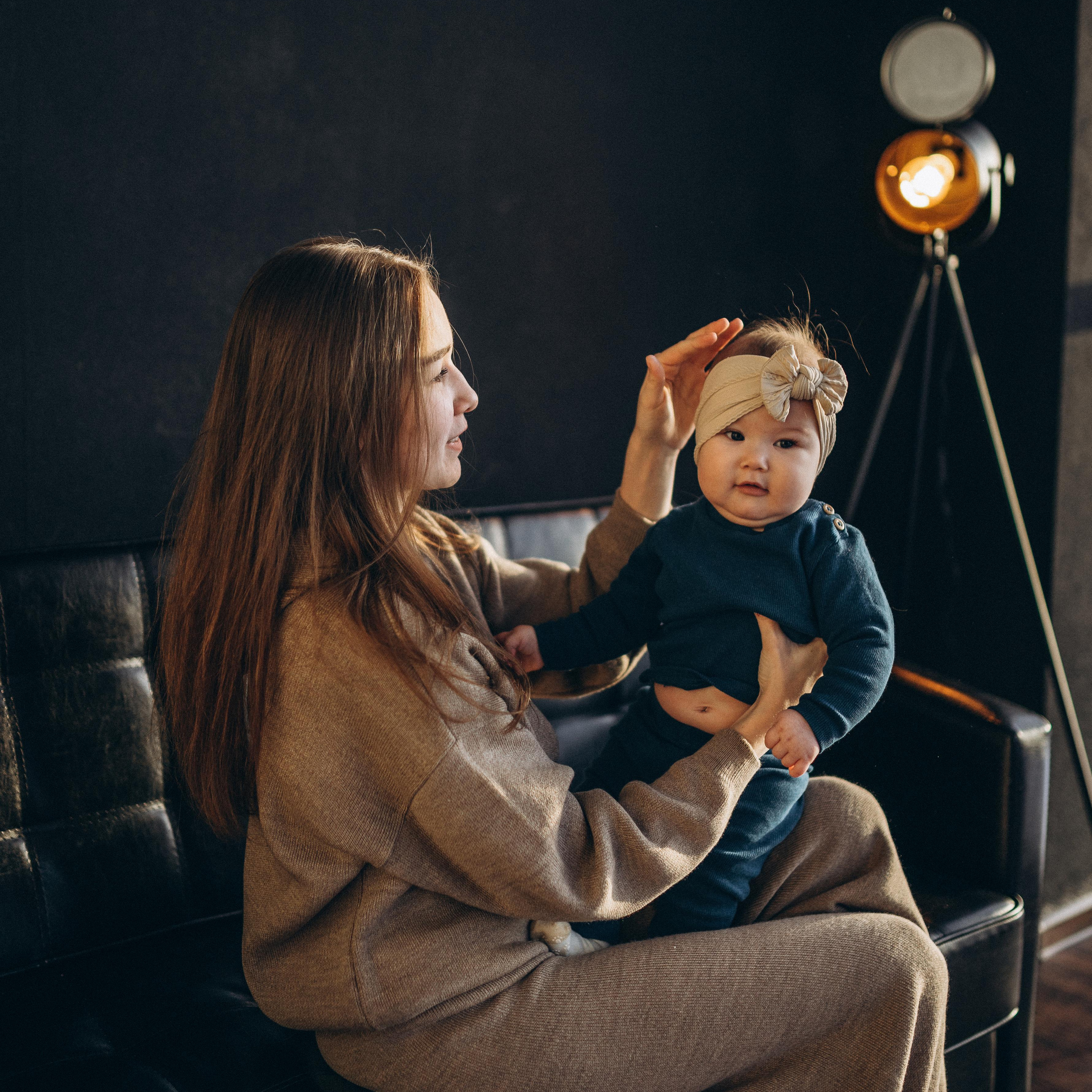 Мама с ребёнком в Фотосессия счастье любовь дети