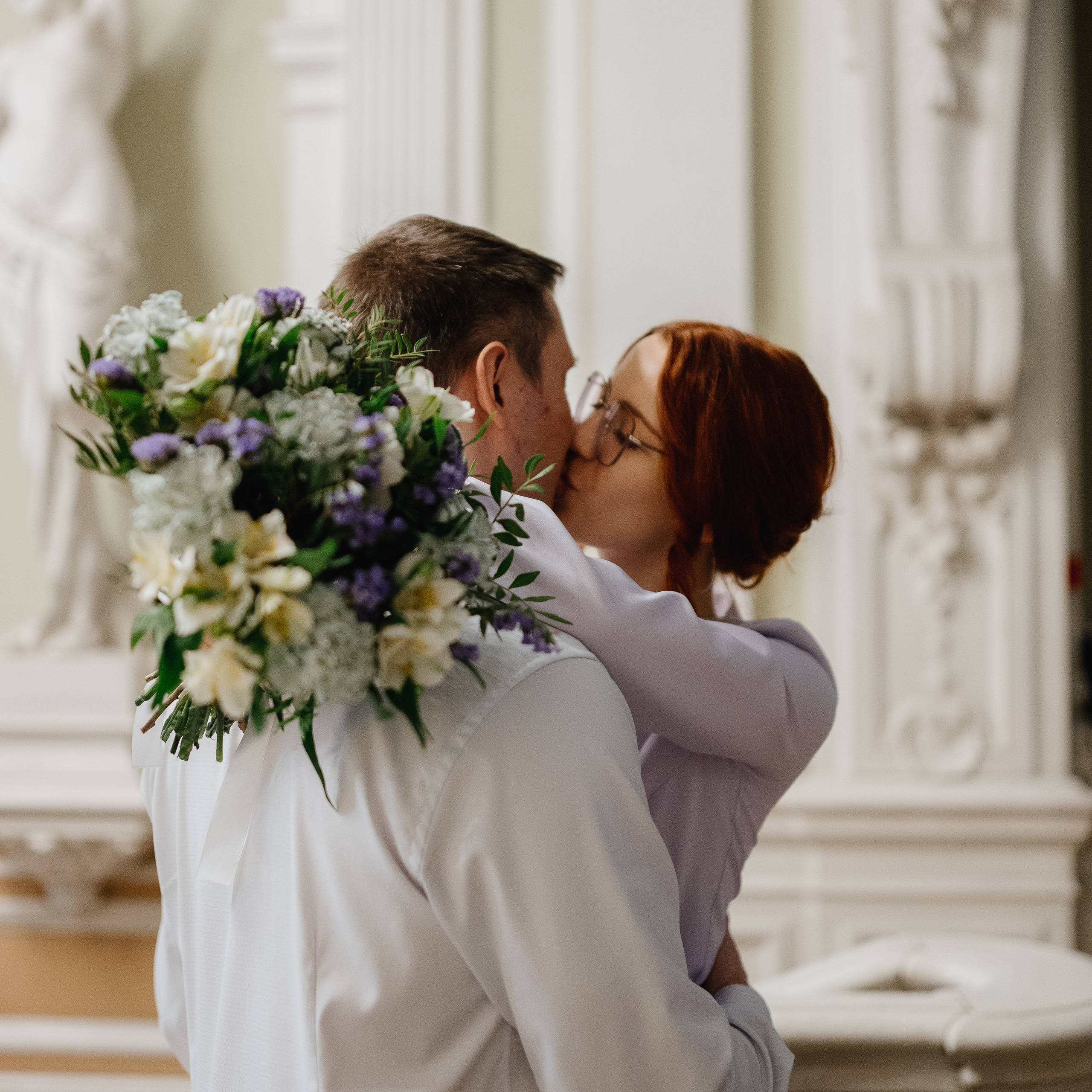 свадьба во дворце минимализм 