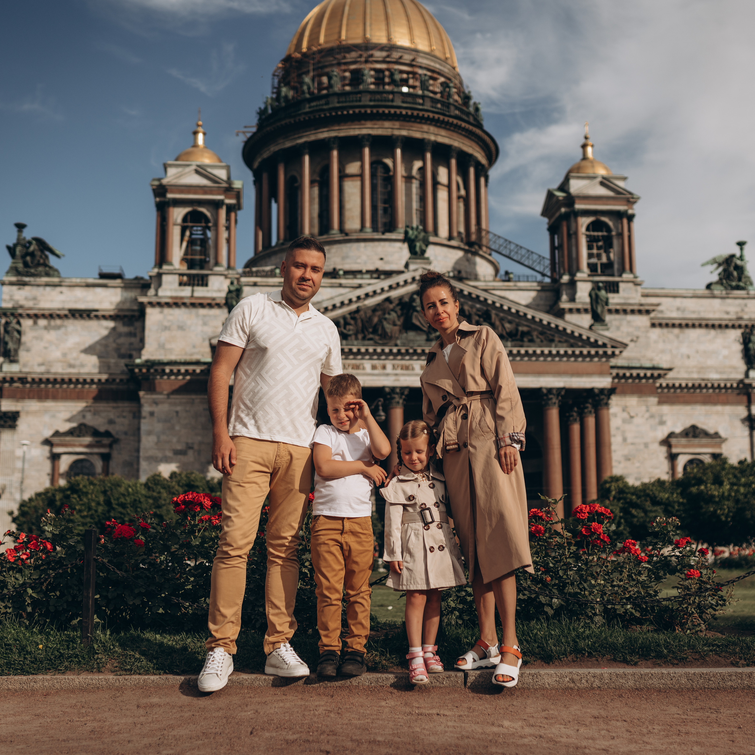 Семейная фотосессия Санкт-Петербург СПБ