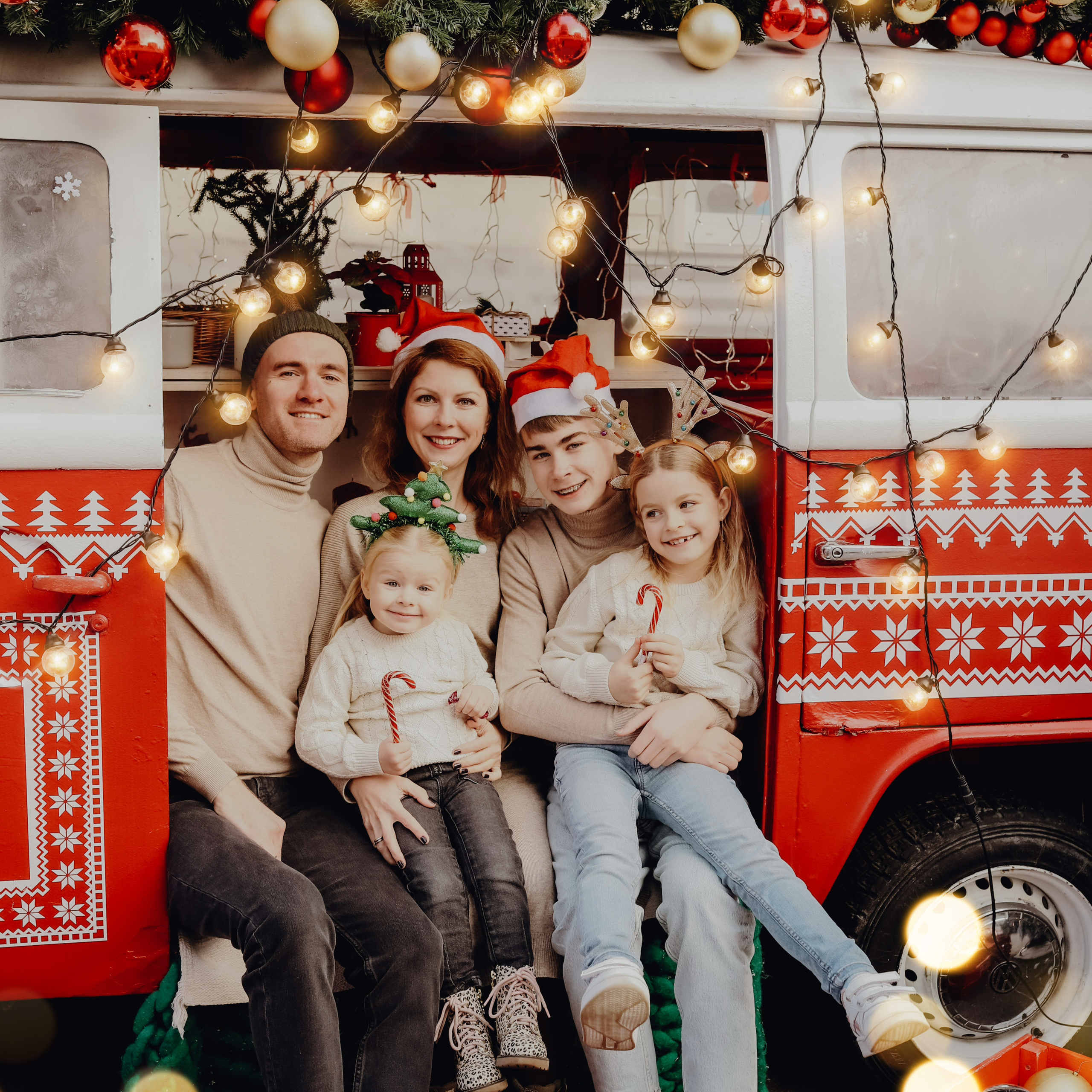 Марина и семья