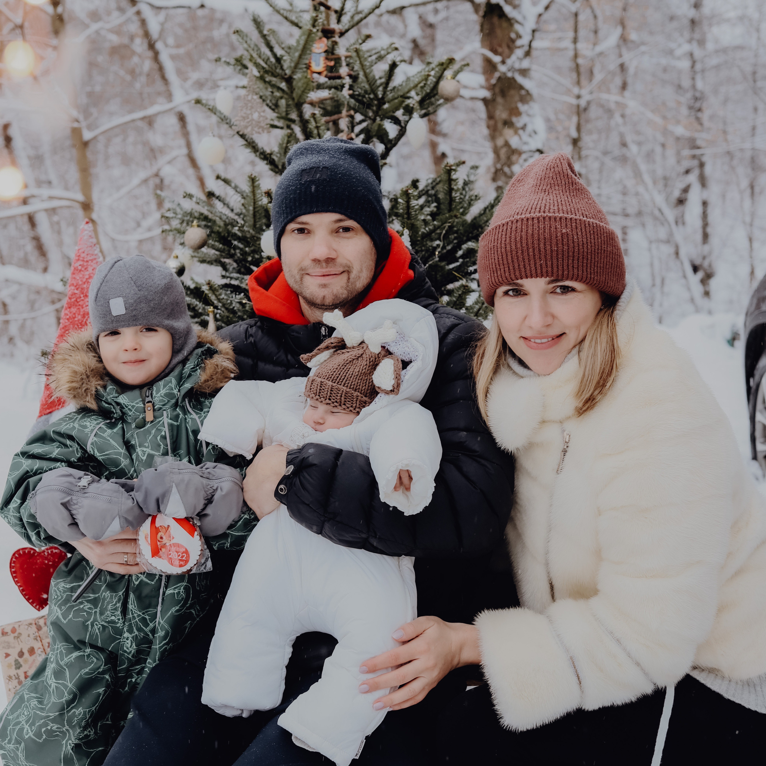 Ольга и семья