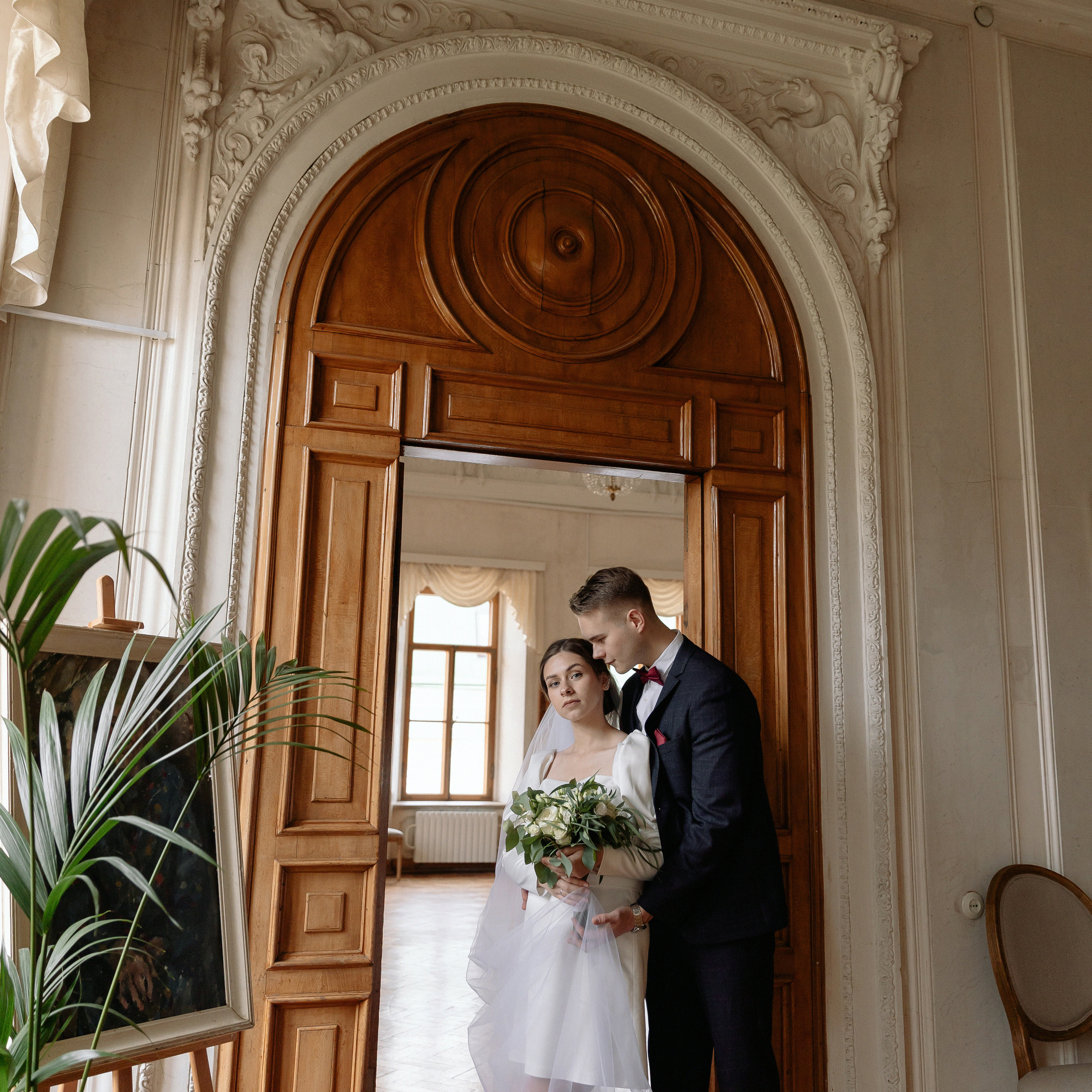 АРХИВ Катя и Андрей, Таганский ЗАГС. Библиотека-читальня имПушкина