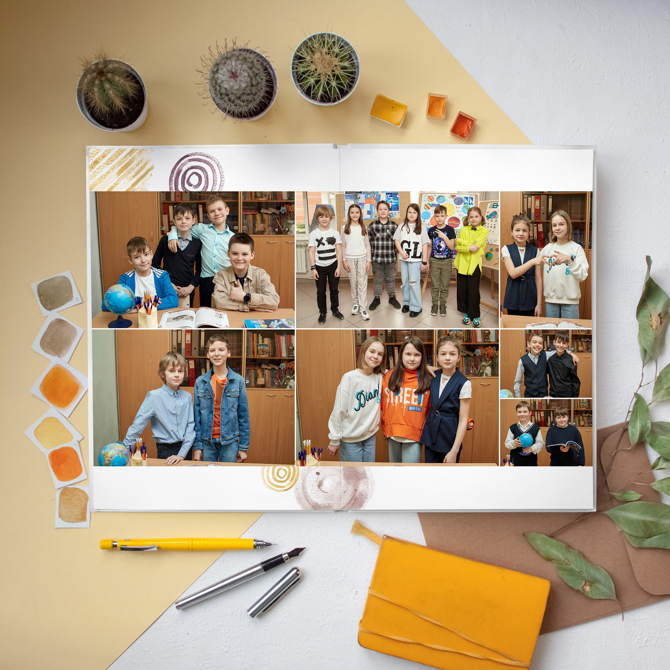 Альбом «Круги акварель»