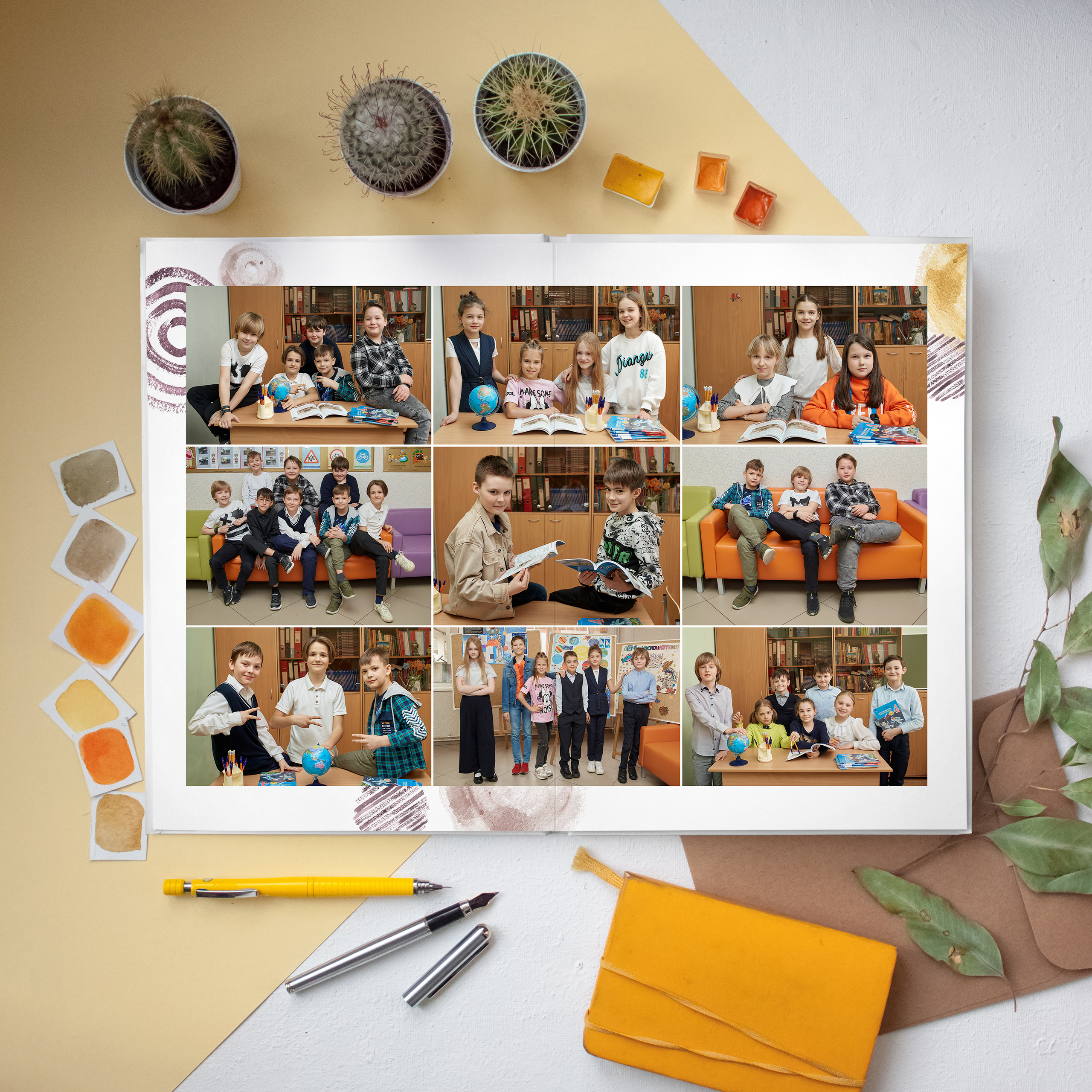 Альбом «Круги акварель»