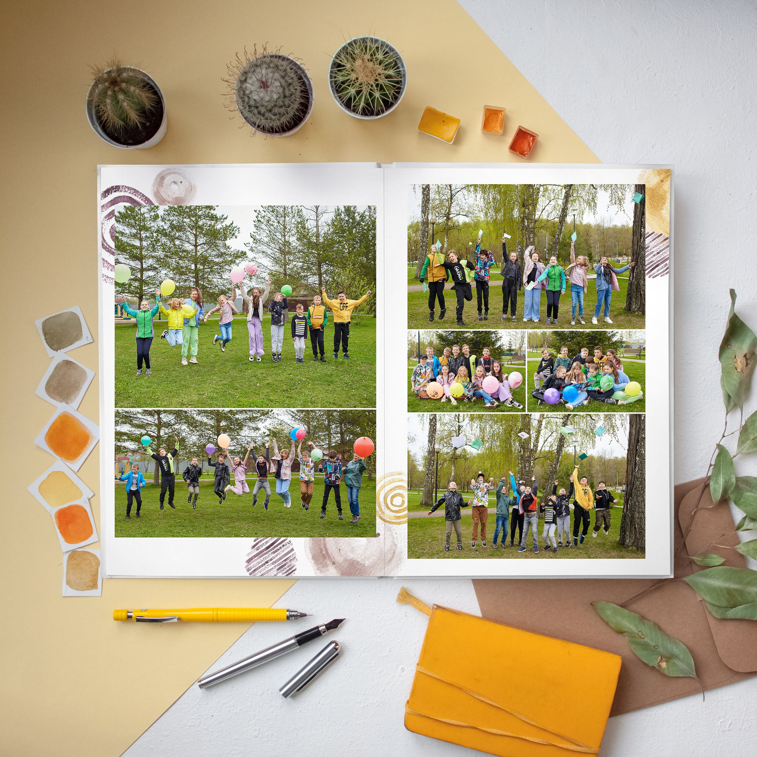 Альбом «Круги акварель»