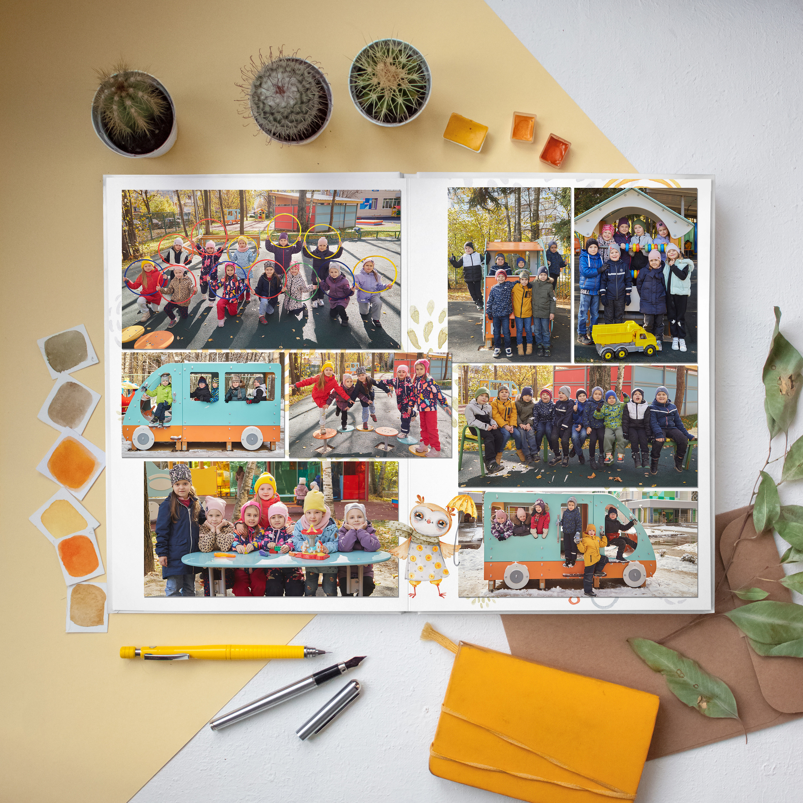 Альбом совушки