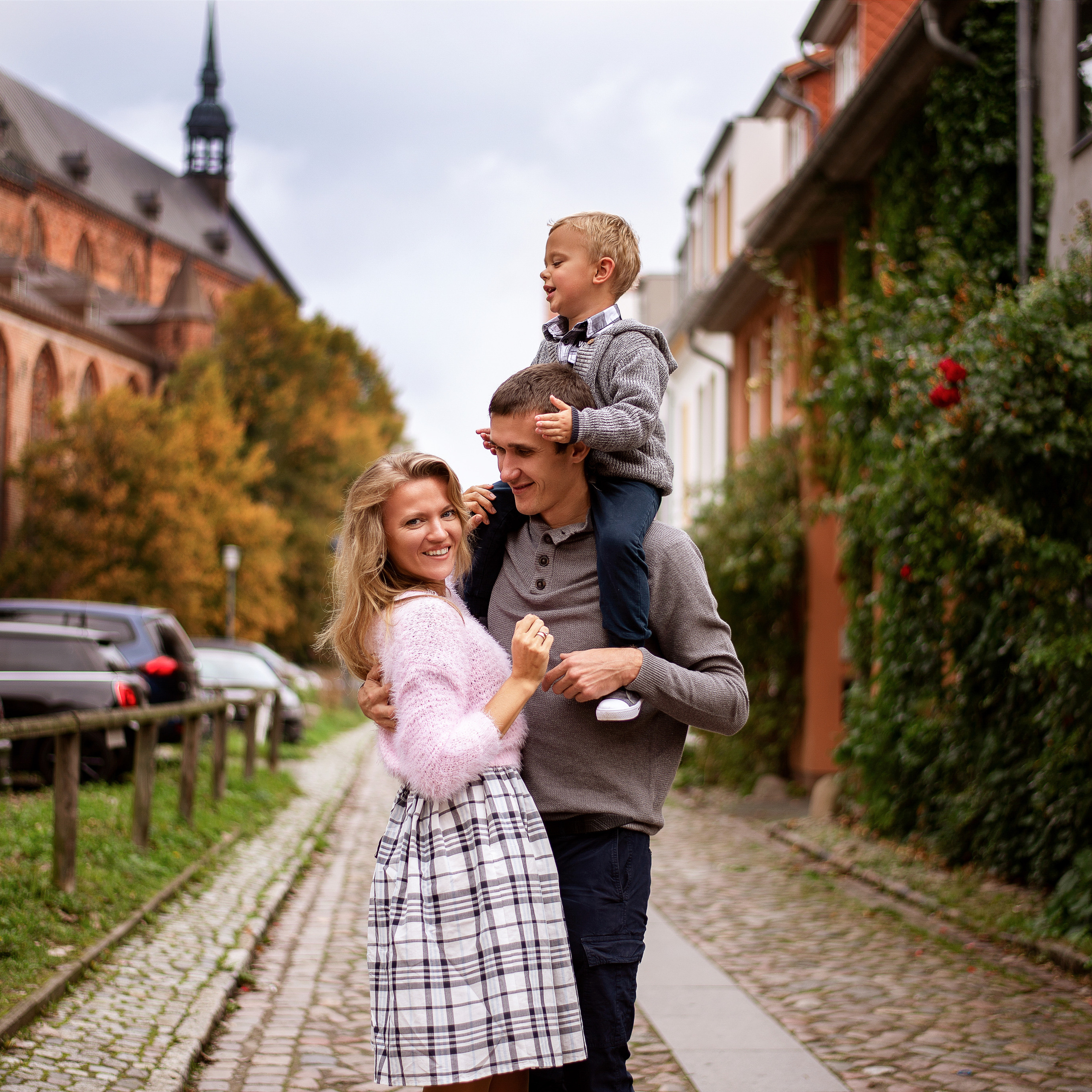 Андрей + Елена + малыш Давид