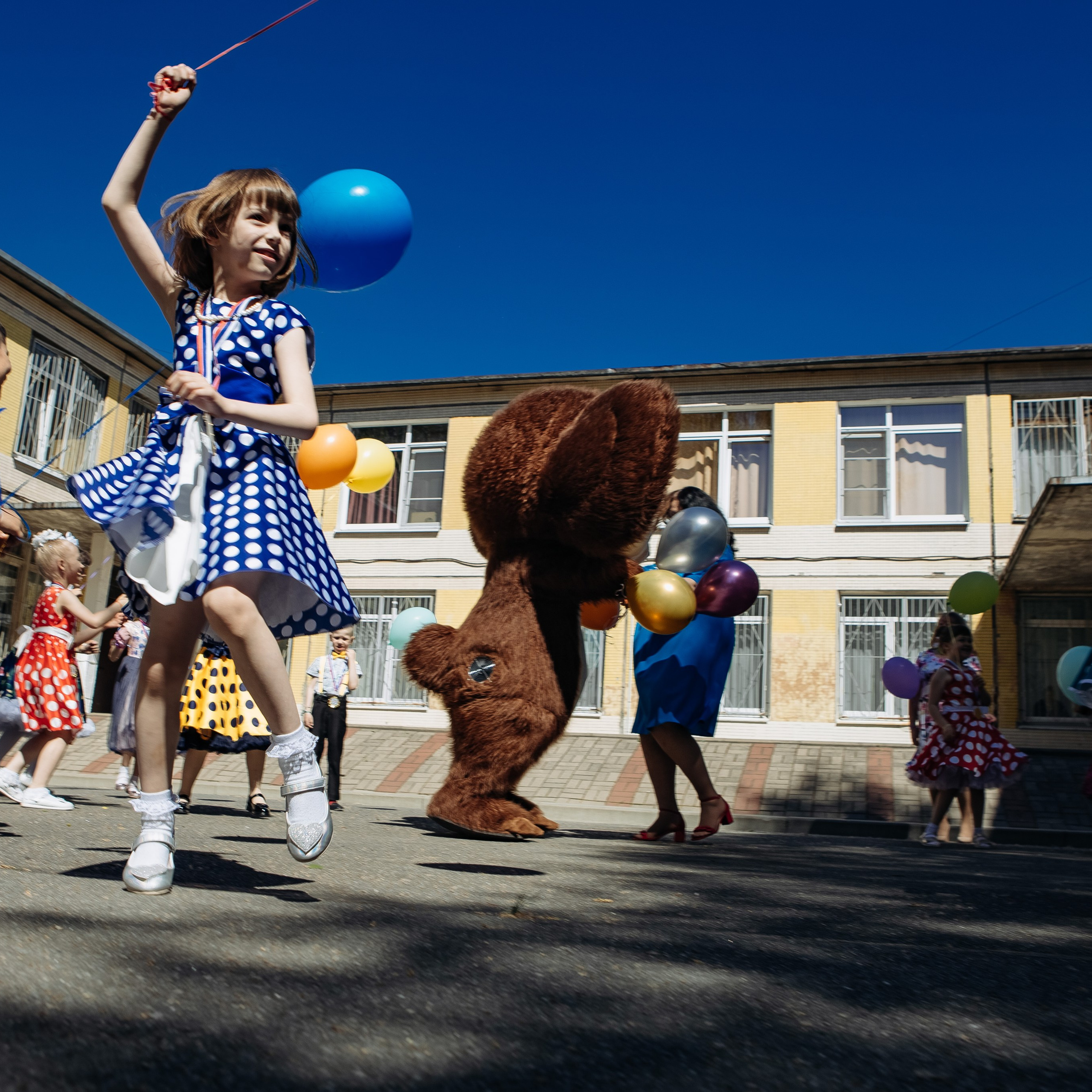 Выпускной в саду