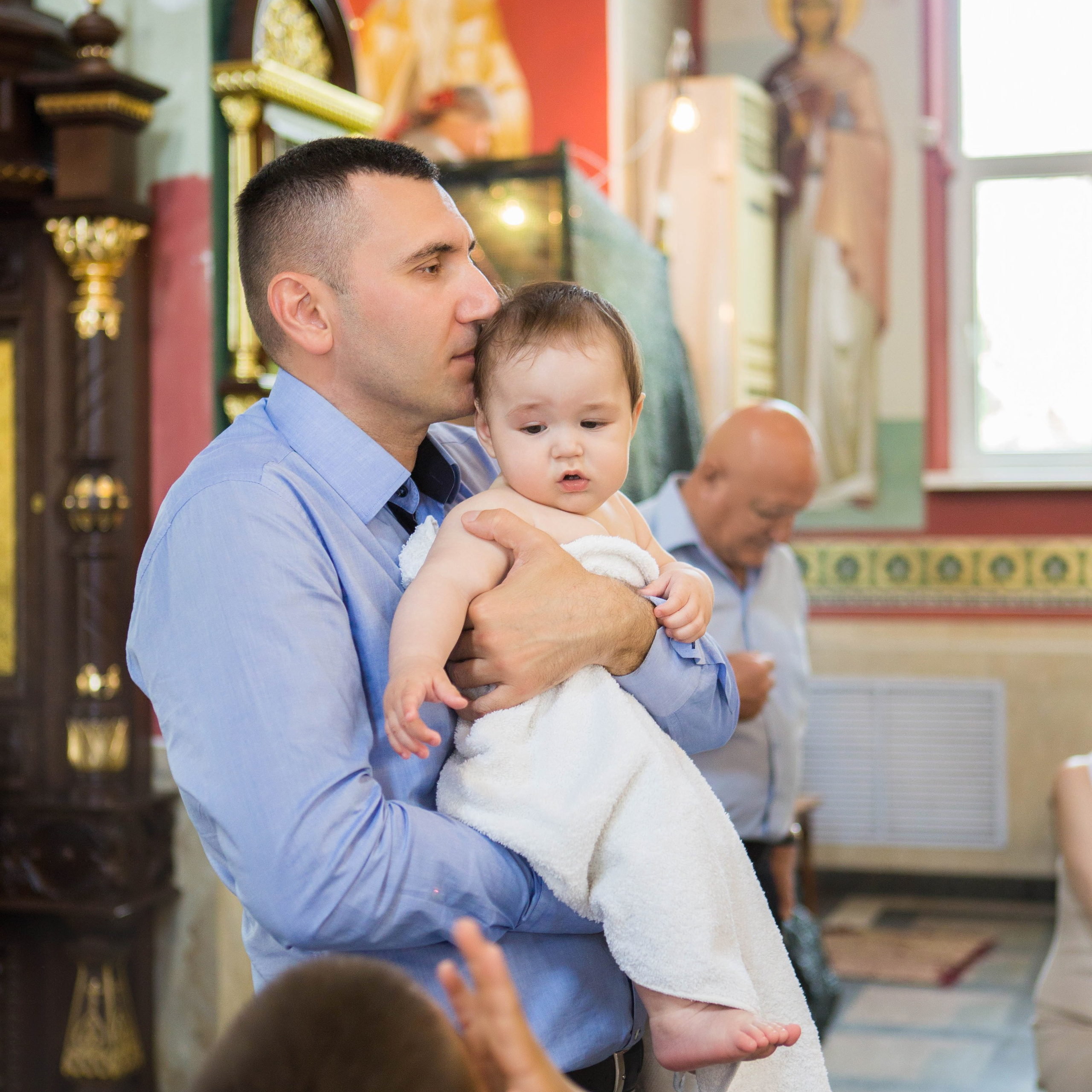 Крещение Александра. Храм Святого Духа.