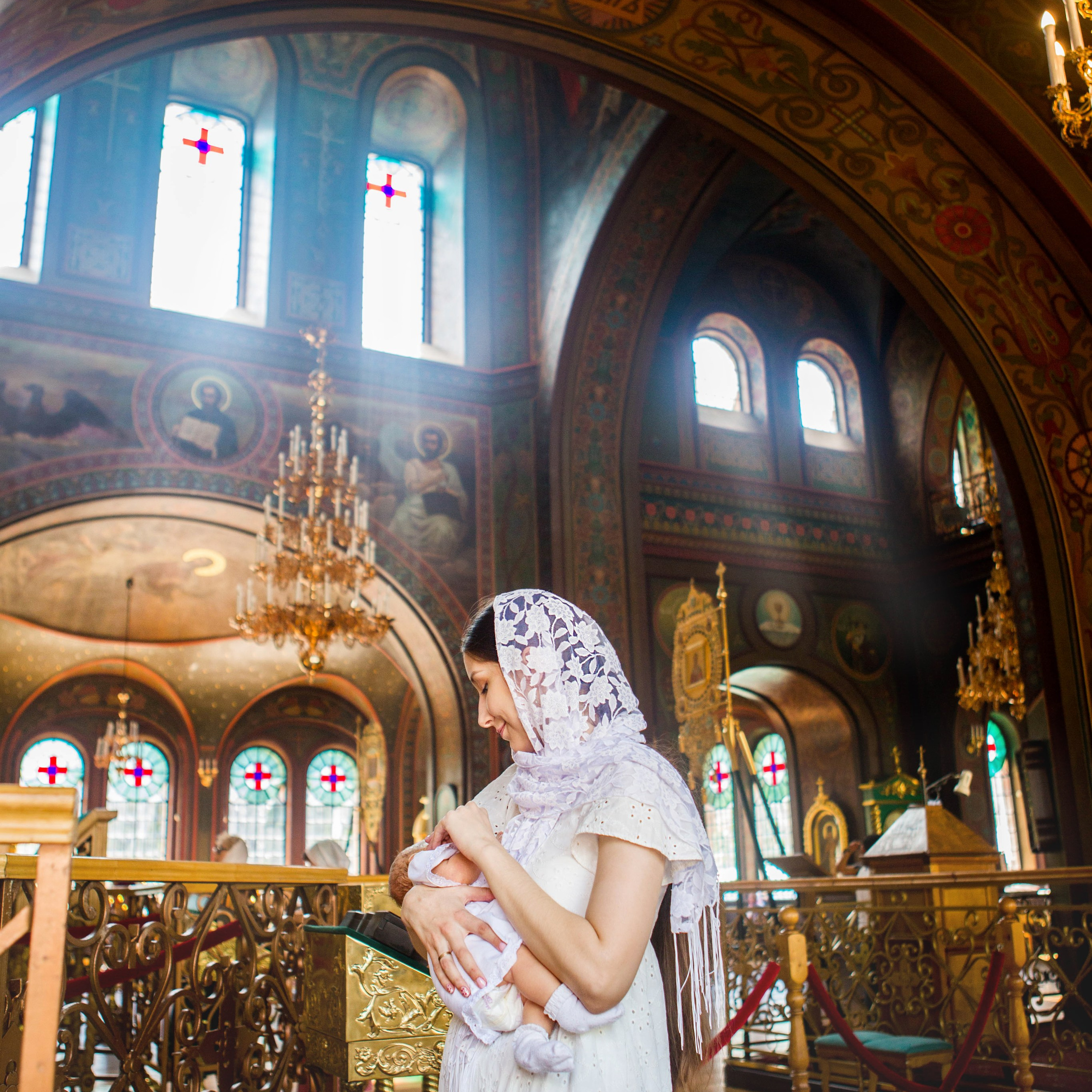 Крещение Надежды. Свято-Троицкий собор