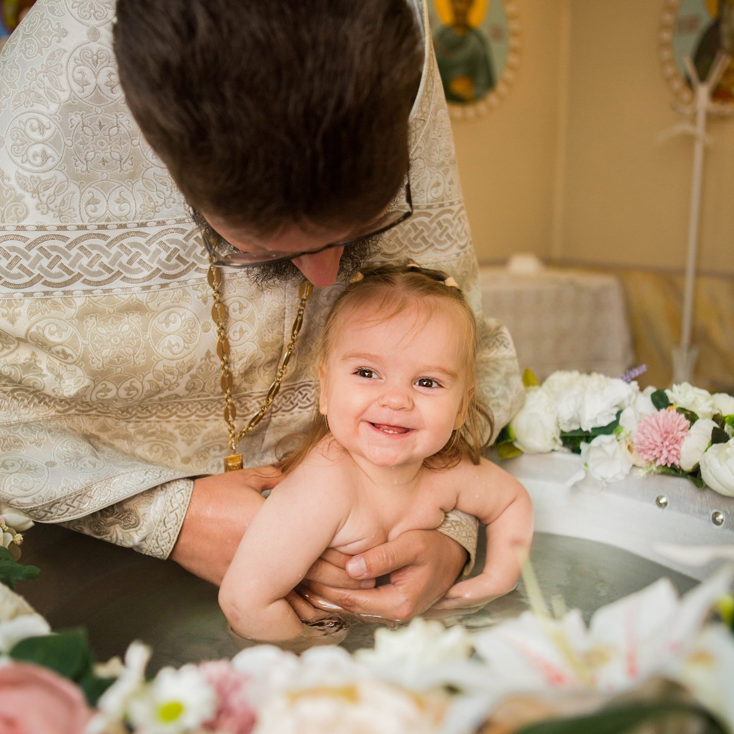 Крещение Дарьи. Храм в честь иконы Божией Матери Целительница