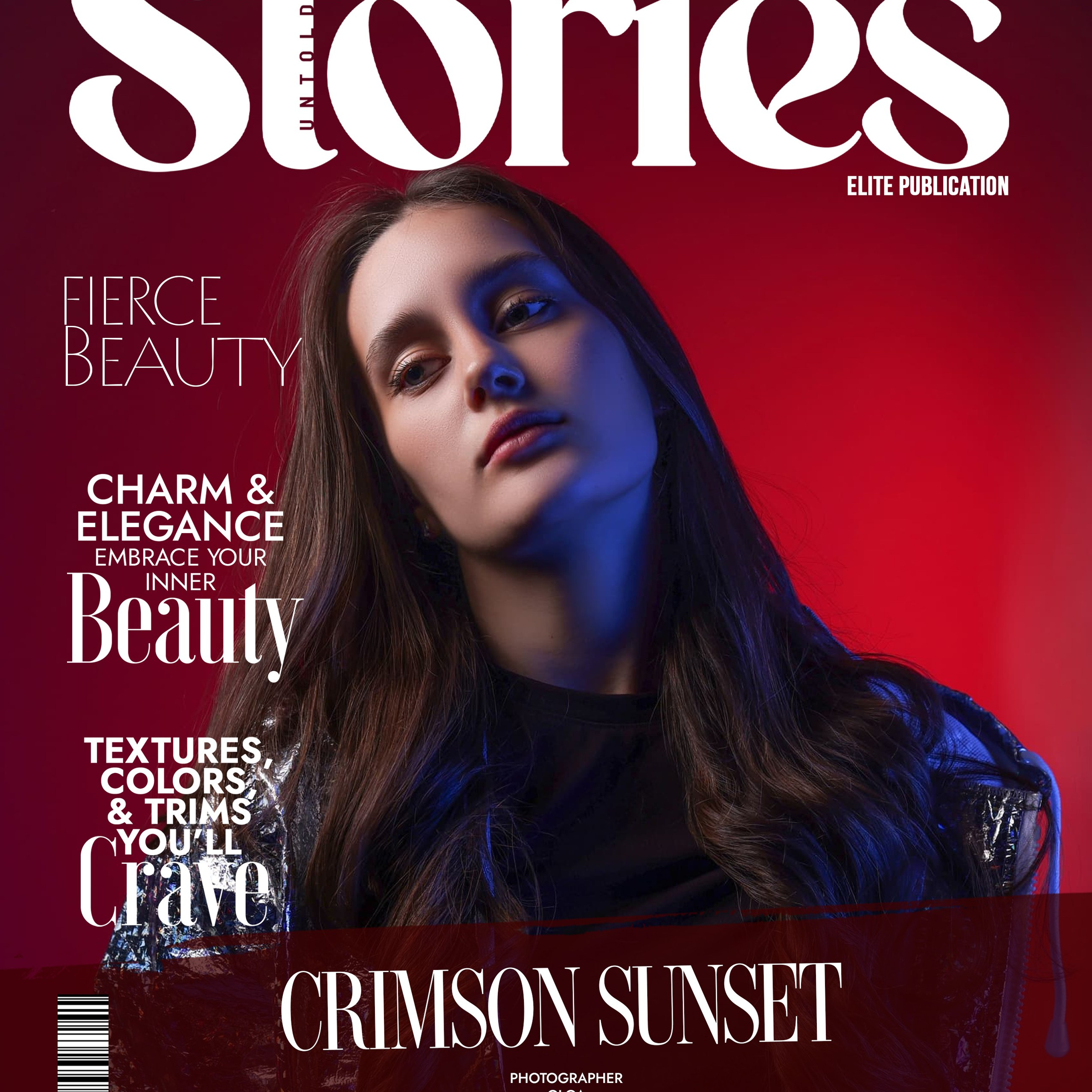 Обложка журнала UNTOLD STORIES · Print · 6 JULY STORIES MAG | ELITE BEAUTY ISSUE|Лос-Анджелес, Калифорния