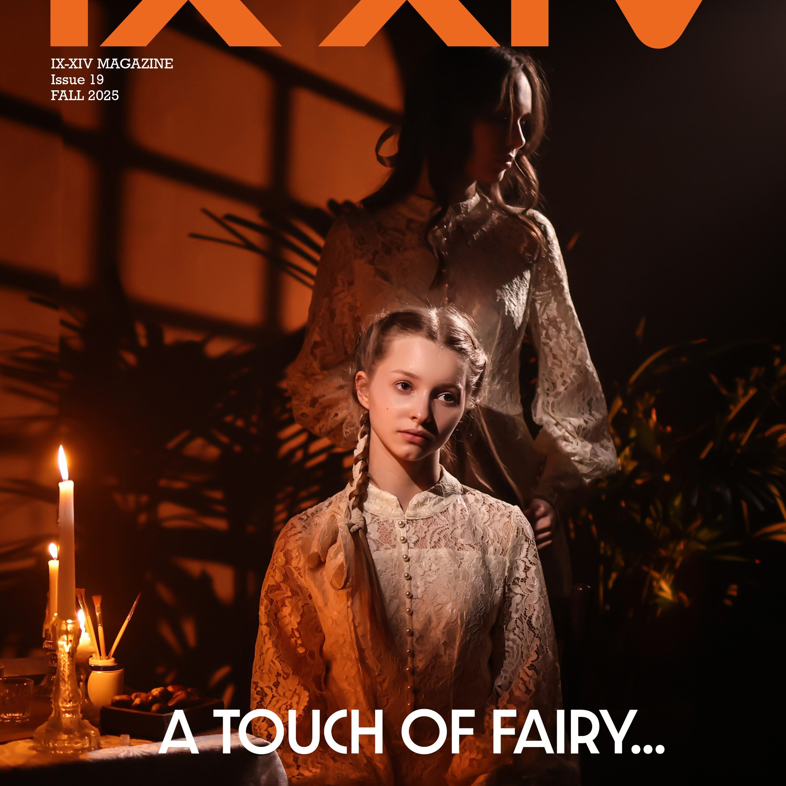 Обложка журнала IX-XIVIX-XIV  Торонто, Онтарио, Канада  |Модель: Настя Попова | Модель: София Лебеденко |Модельное агентство: "Ra-fashion MM"